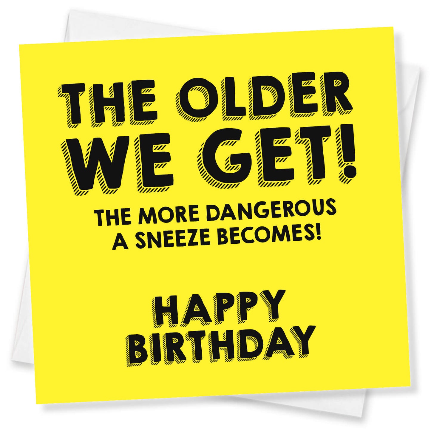 The Older We Get… The More Dangerous a Sneeze Becomes