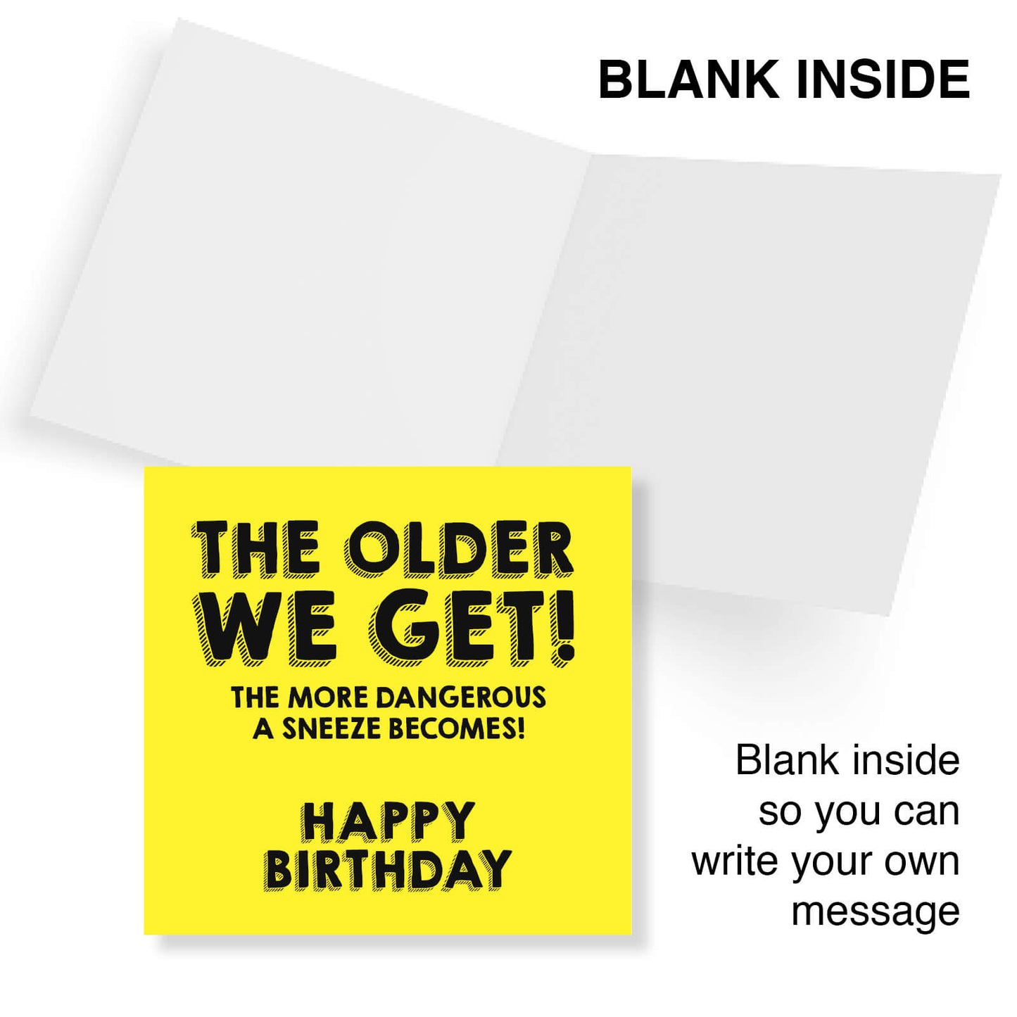 The Older We Get… The More Dangerous a Sneeze Becomes