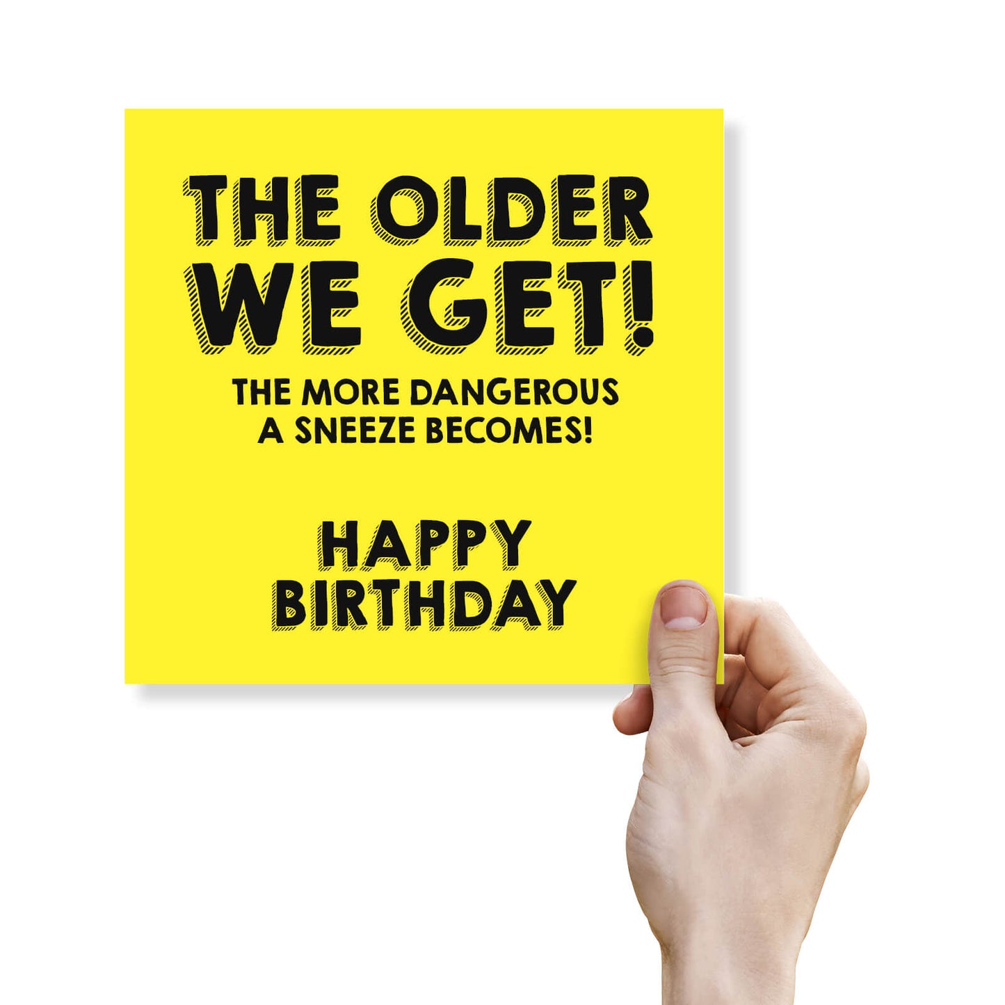 The Older We Get… The More Dangerous a Sneeze Becomes