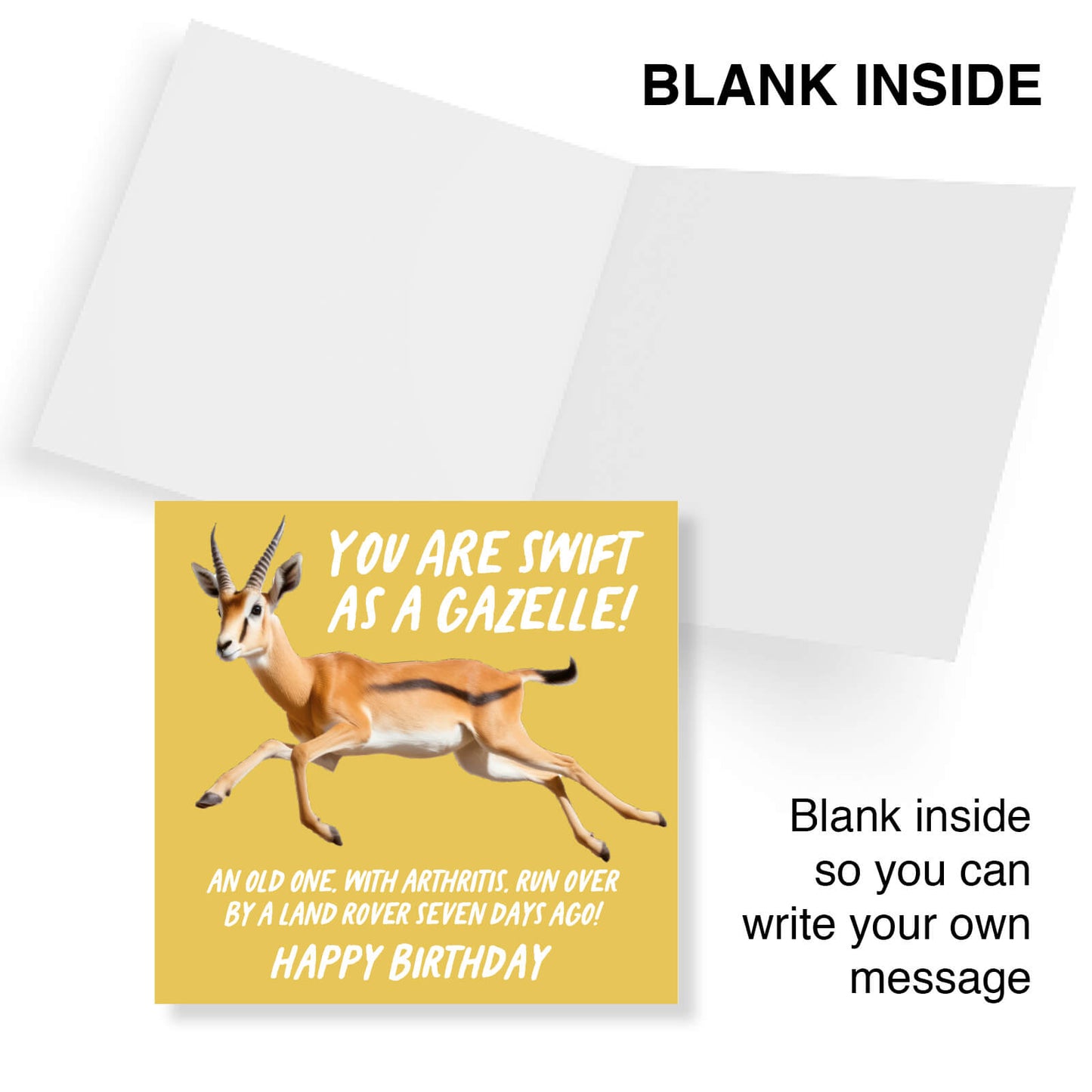 Swift as a Gazelle (Sort Of…)