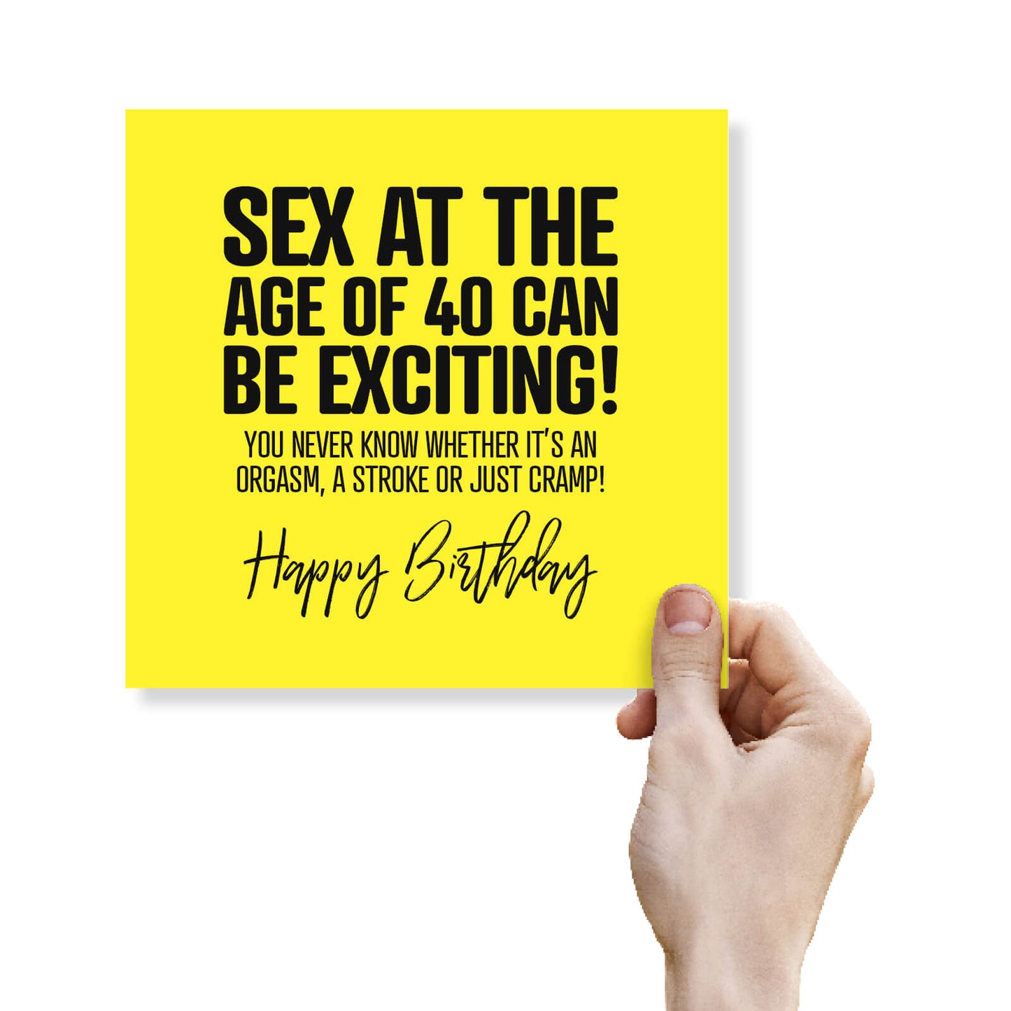 Sex at the age of 40 can be exciting! You never know whether it’s an orgasm