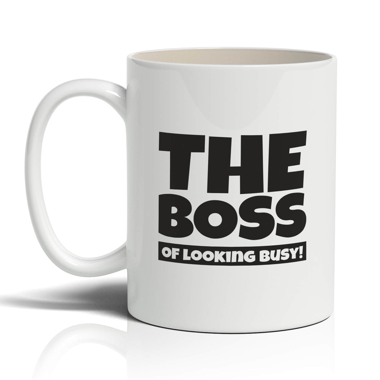The Boss of Looking Busy Mug