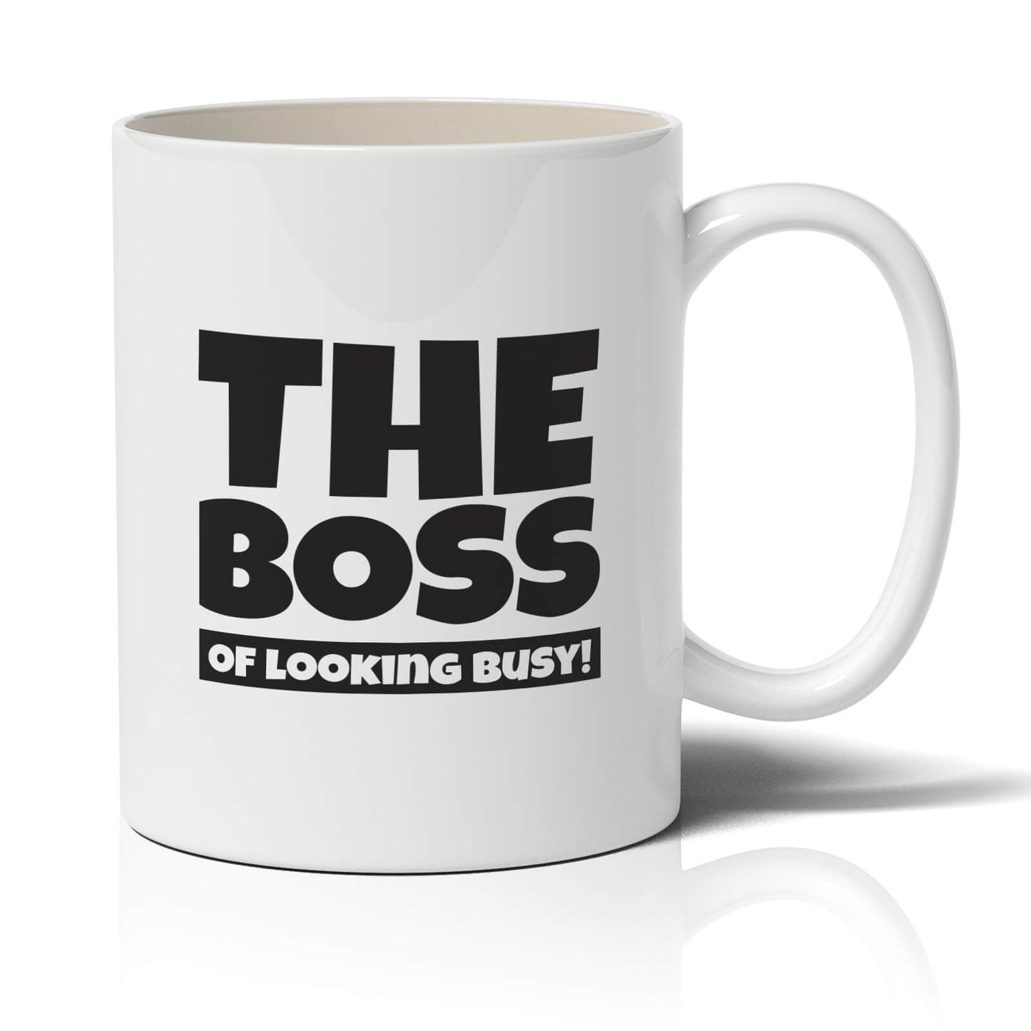 The Boss of Looking Busy Mug