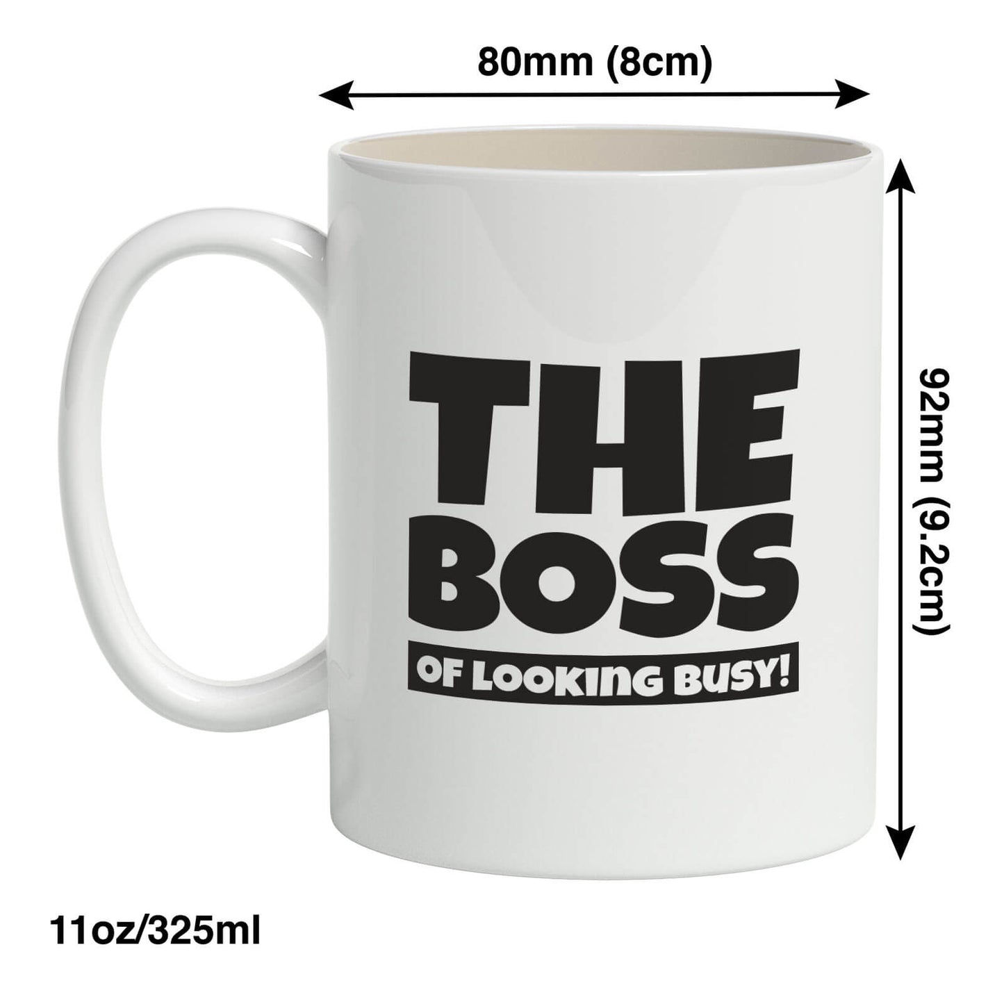 The Boss of Looking Busy Mug