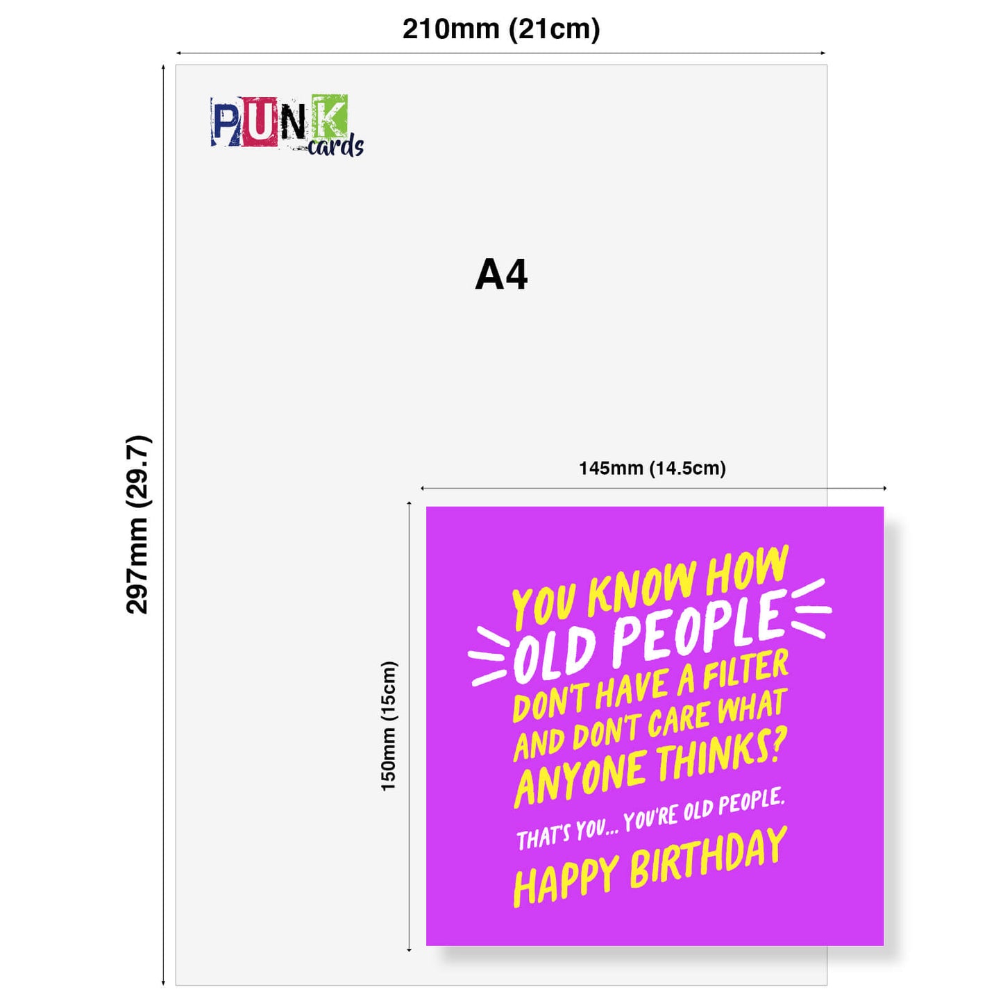 You Know How Old People… – Funny Birthday Card