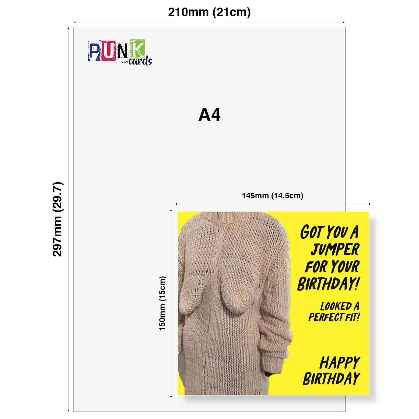 Got You a Jumper – Rude Birthday Card