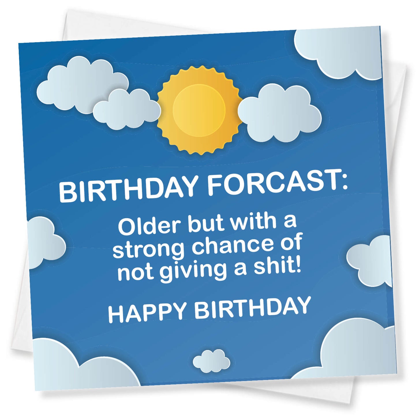 Birthday Forecast – Funny Weather-Themed Birthday Card