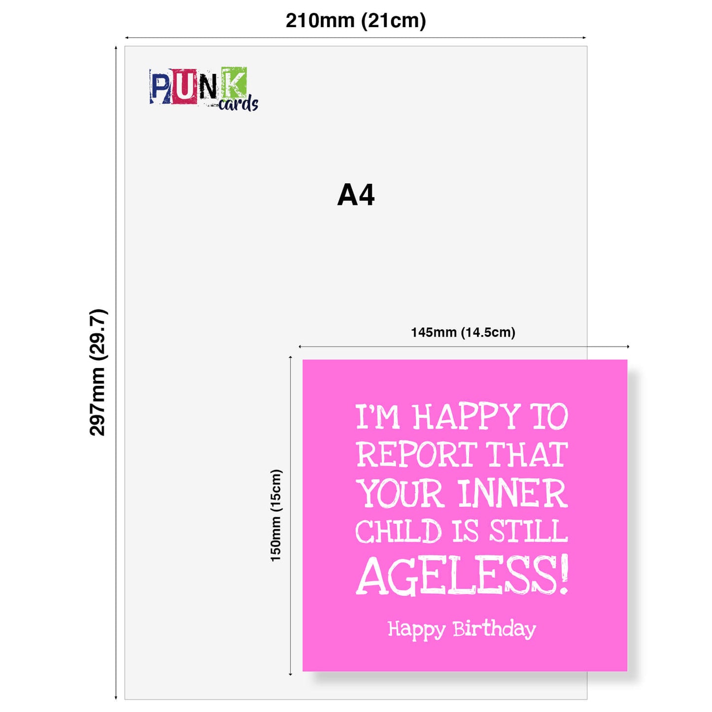 Your Inner Child Is Still Ageless – Sweet & Funny Birthday Card