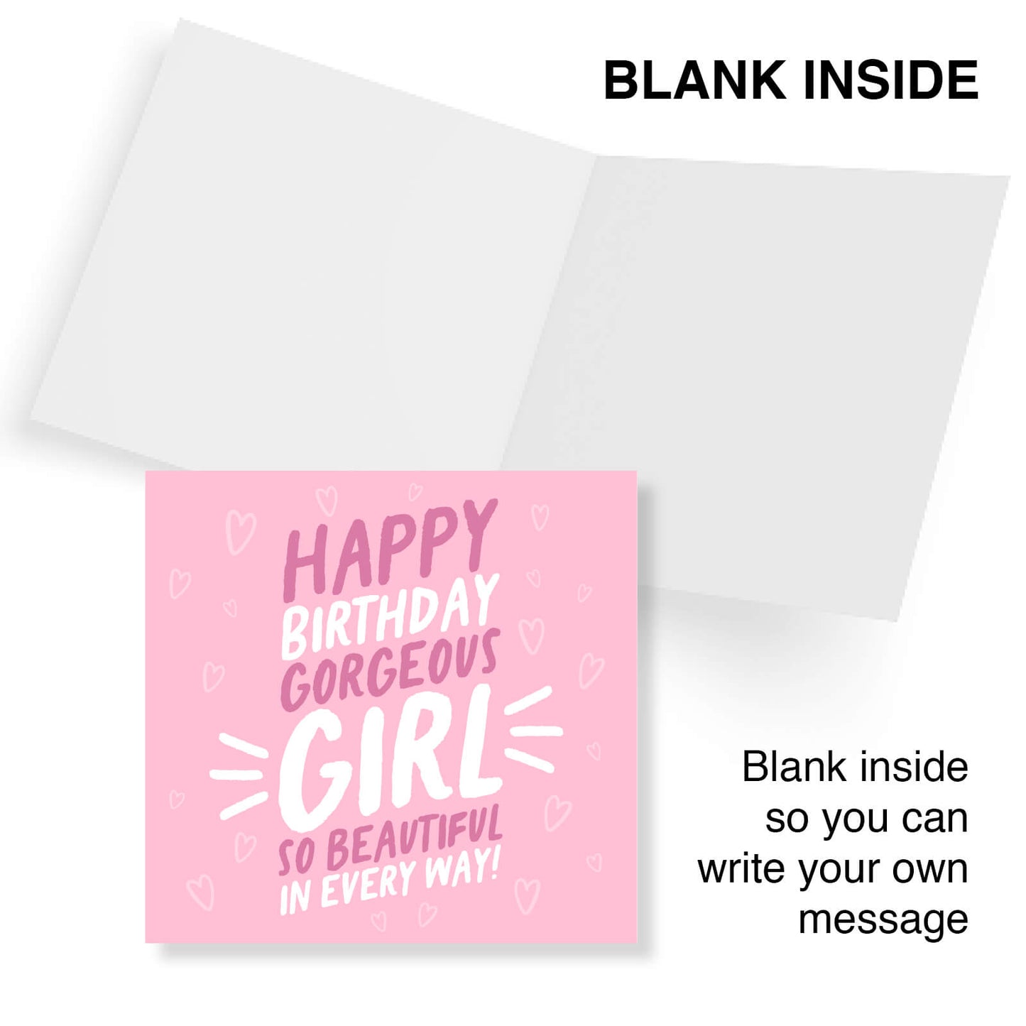 Happy Birthday Gorgeous Girl Card