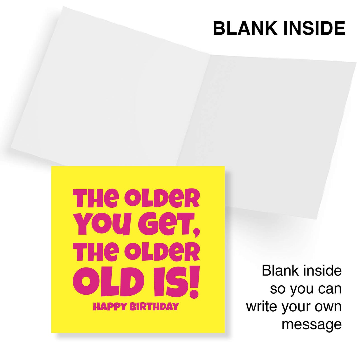 The Older You Get, The Older Old Is Card