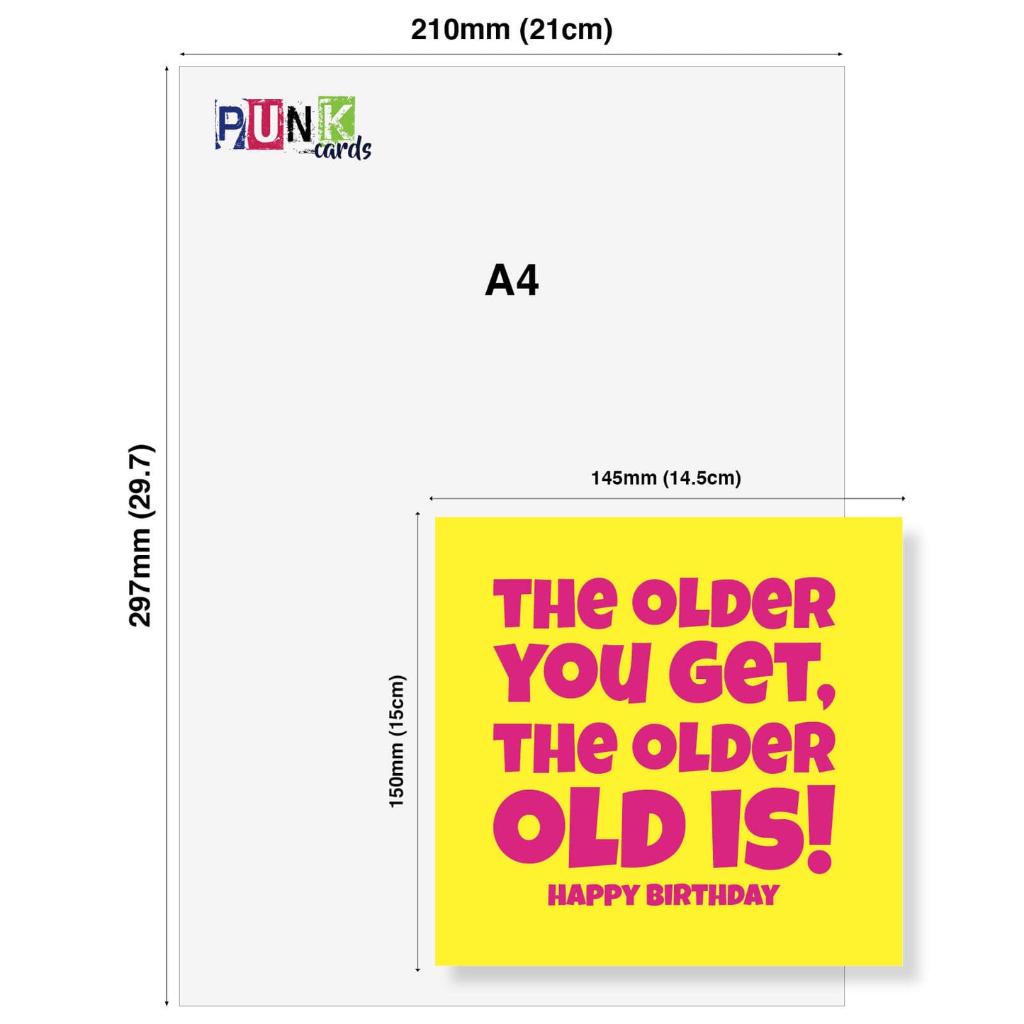 The Older You Get, The Older Old Is Card