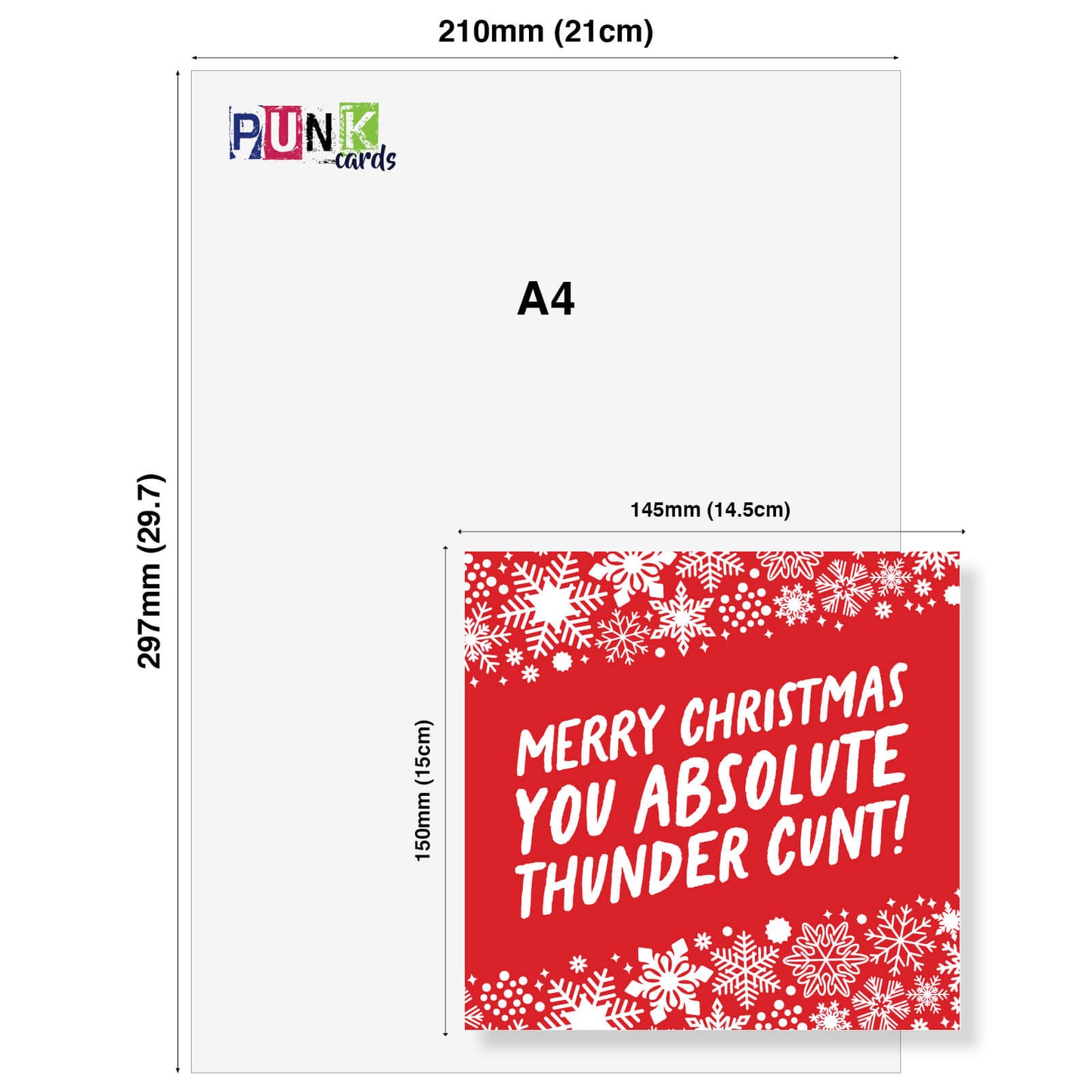 Merry Christmas You Absolute Thunder Cunt
