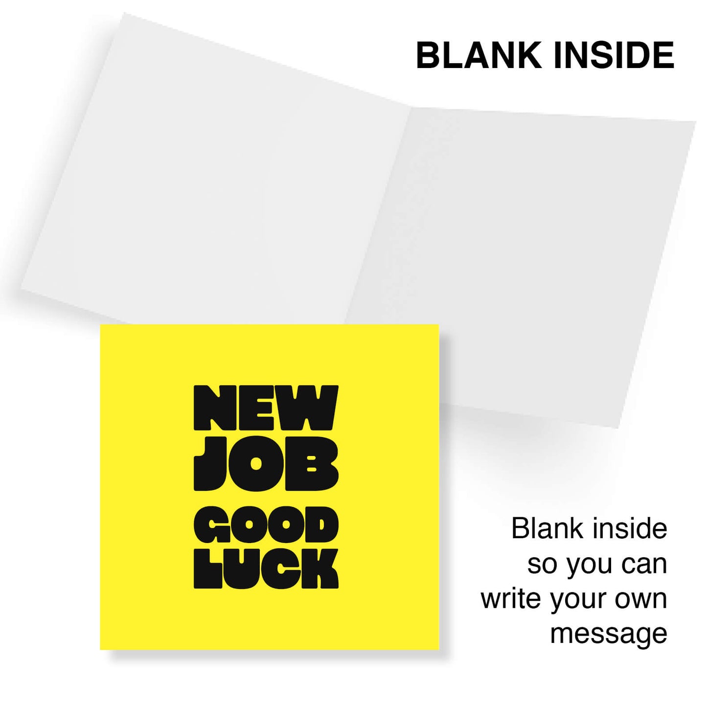 New Job Good Luck