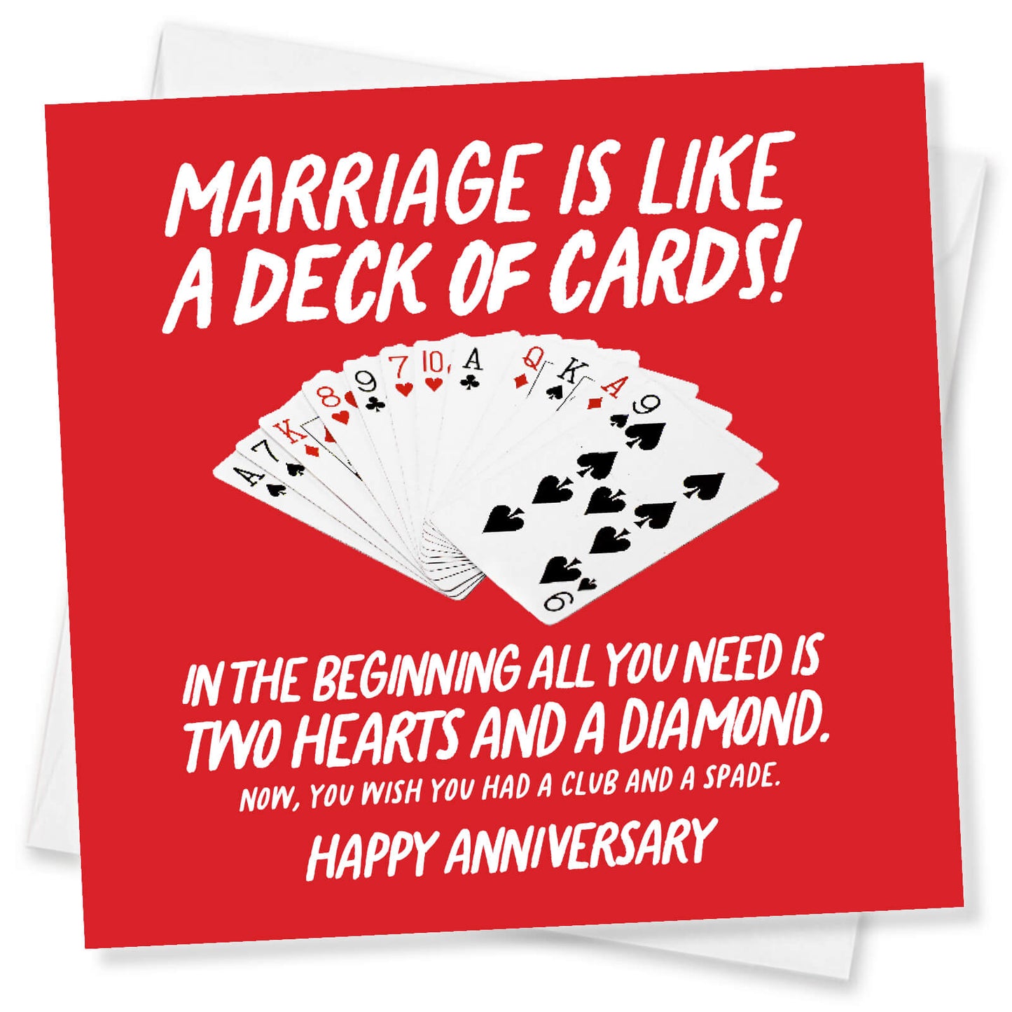 Marriage is Like A Deck of Cards!