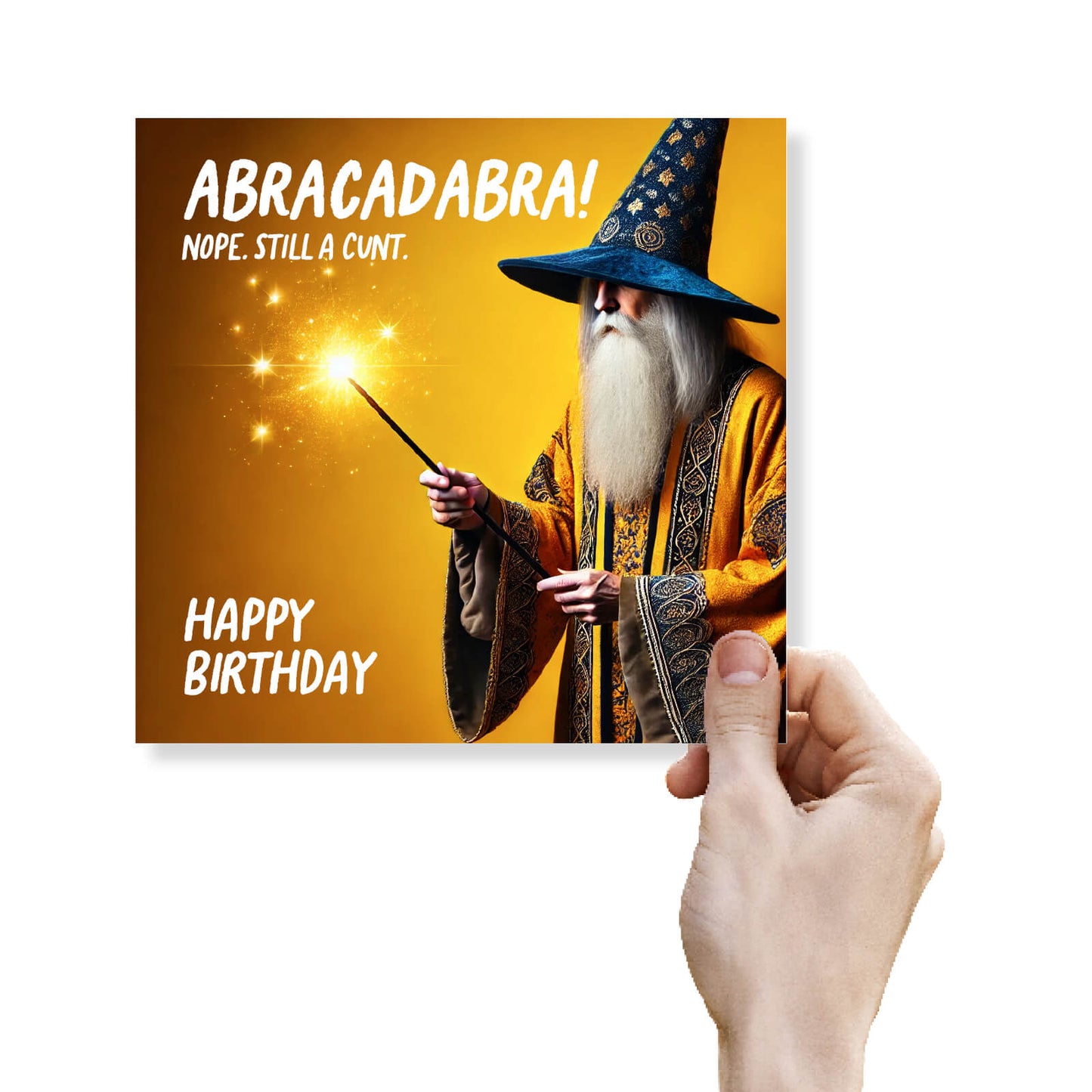 Abracadabra! Nope, Still a Cunt