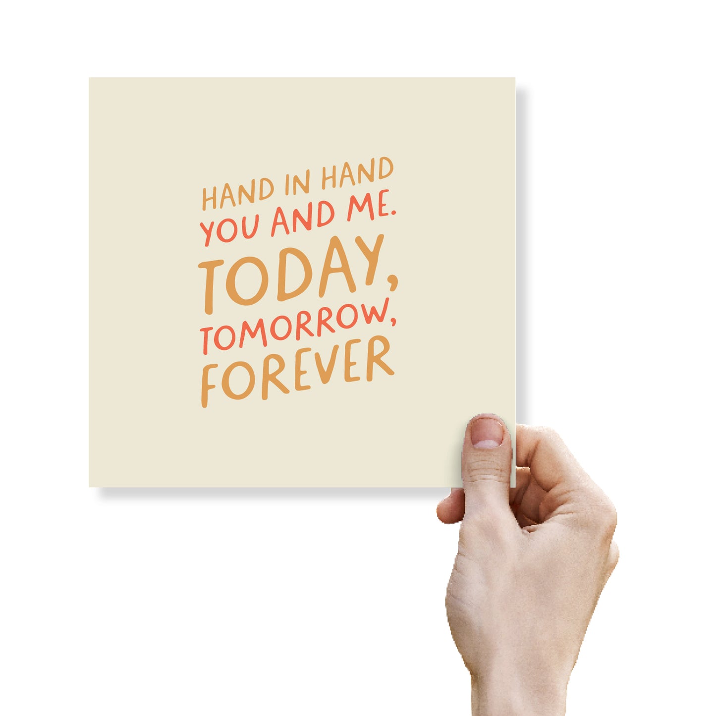 Today, Tomorrow, Forever