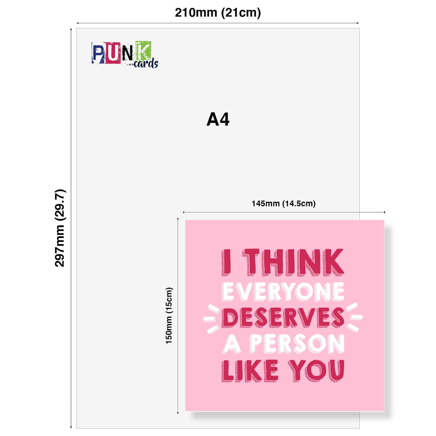 I Think Everyone Deserves A Person Like You