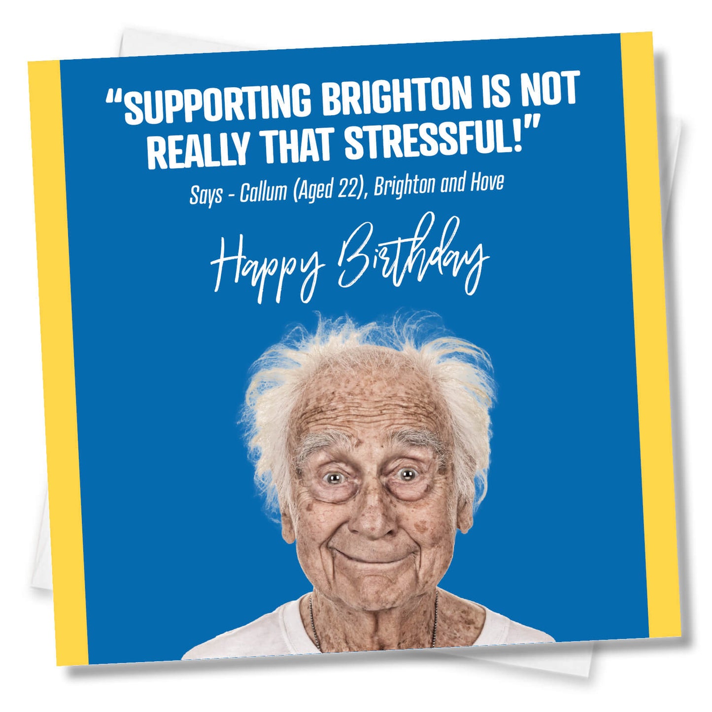 Supporting Brighton Is Not Really That Stressful!