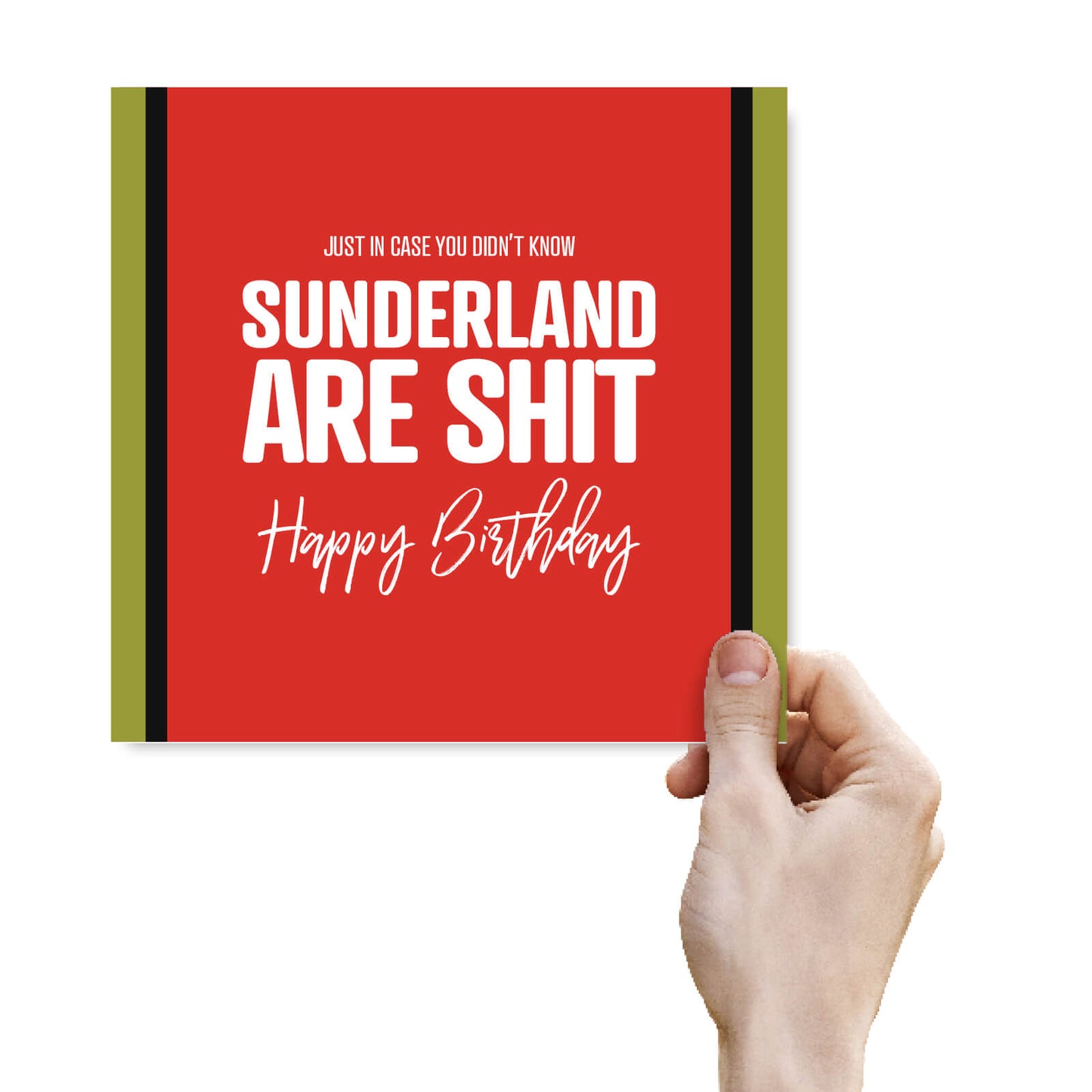 Just in case you didn't know Sunderland are shit!