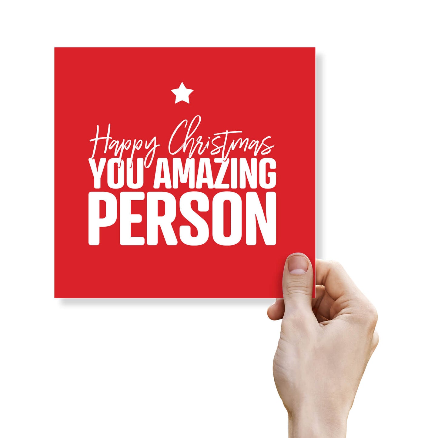 Happy Christmas You Amazing Person