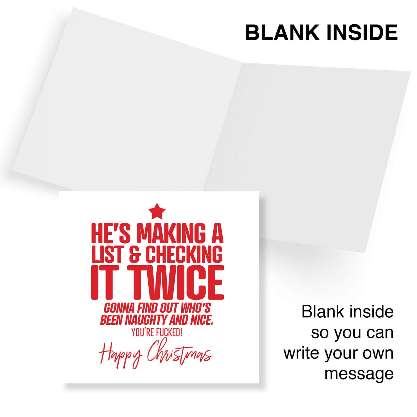 You’re F*cked Christmas Card