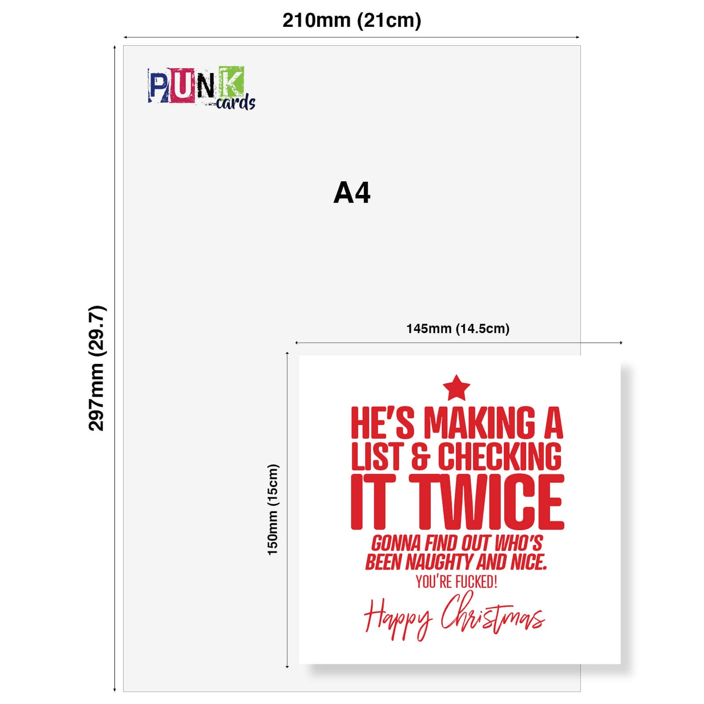 You’re F*cked Christmas Card