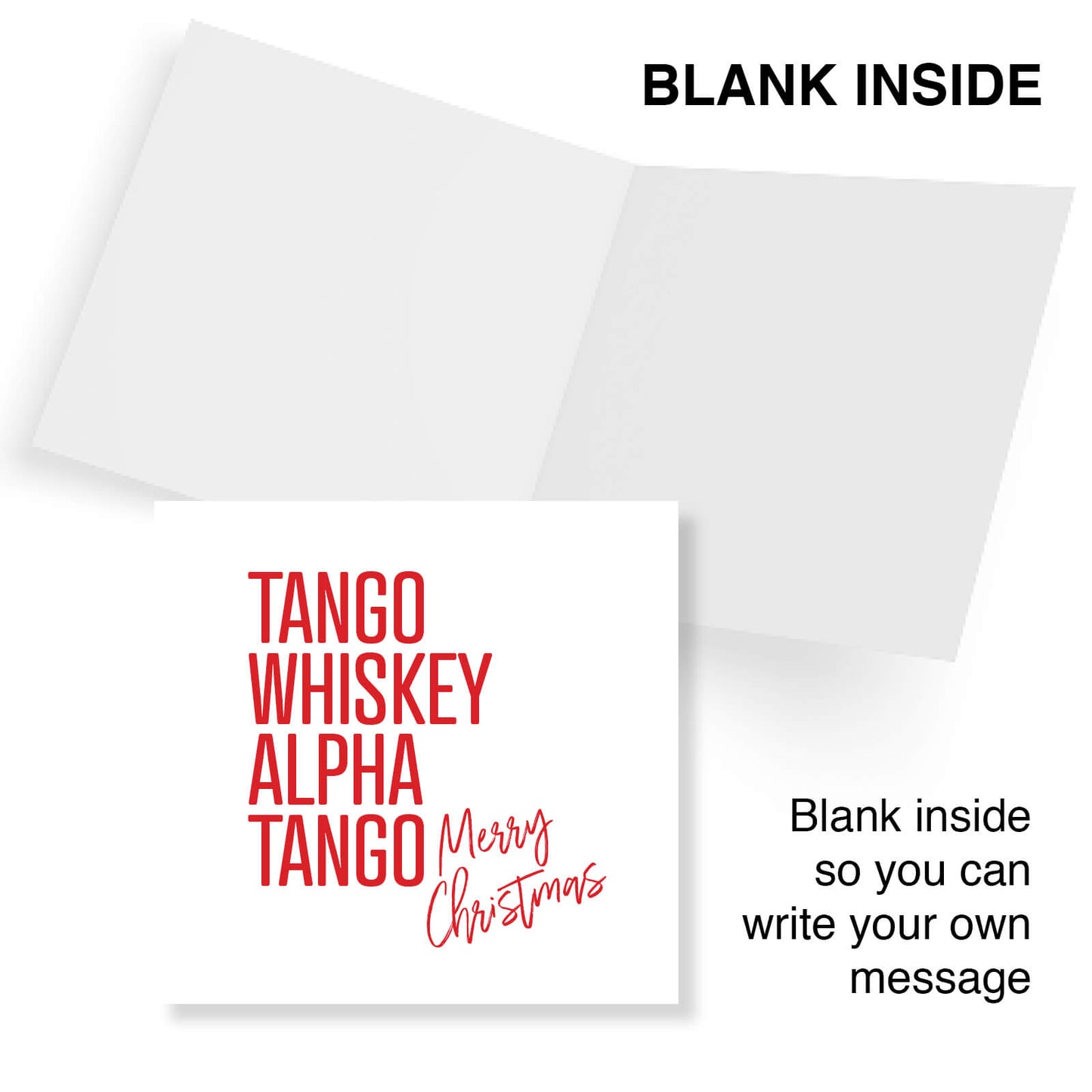 Tango Whiskey Alpha Tango – Merry Christmas Card