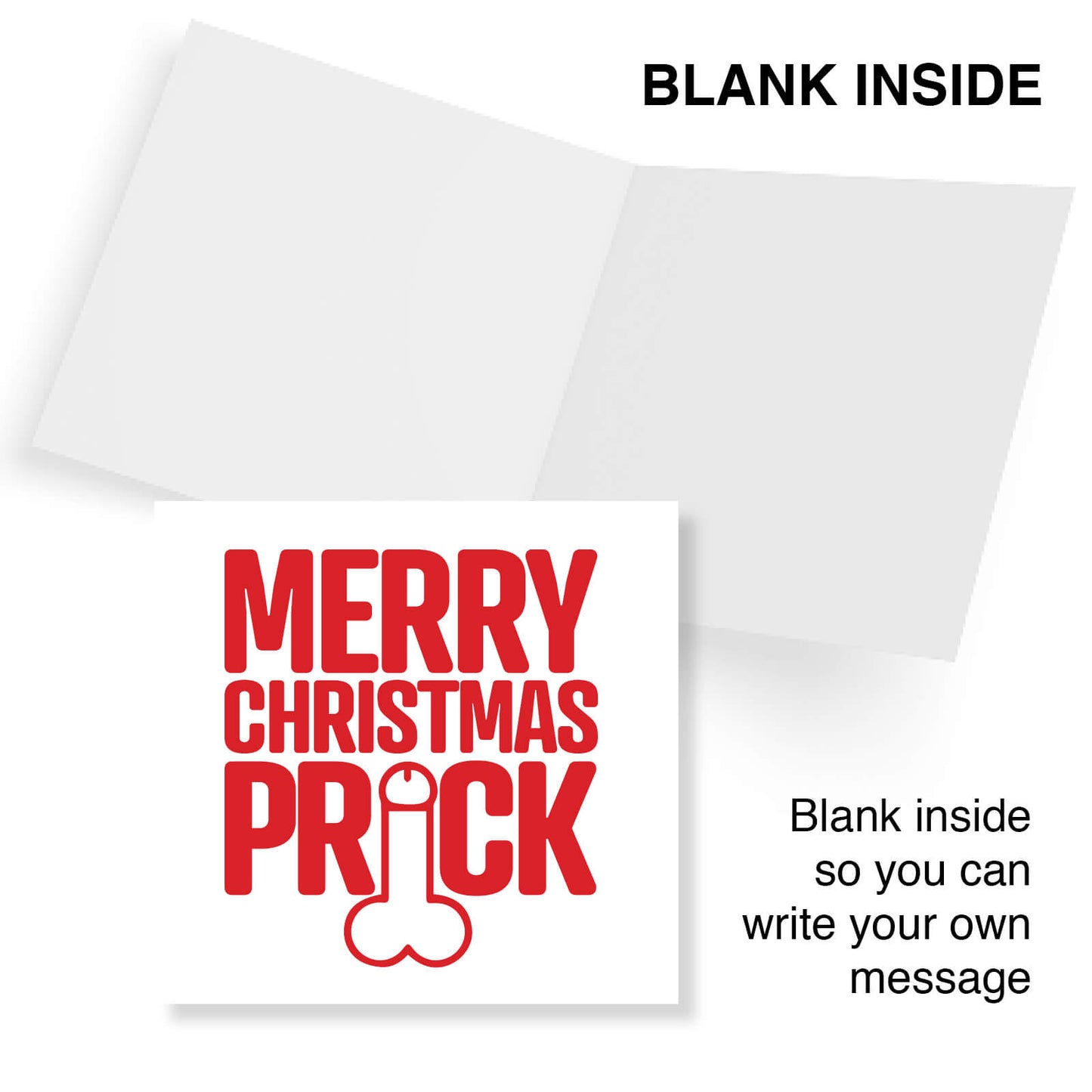 Merry Christmas Prick (With Dick Drawing)