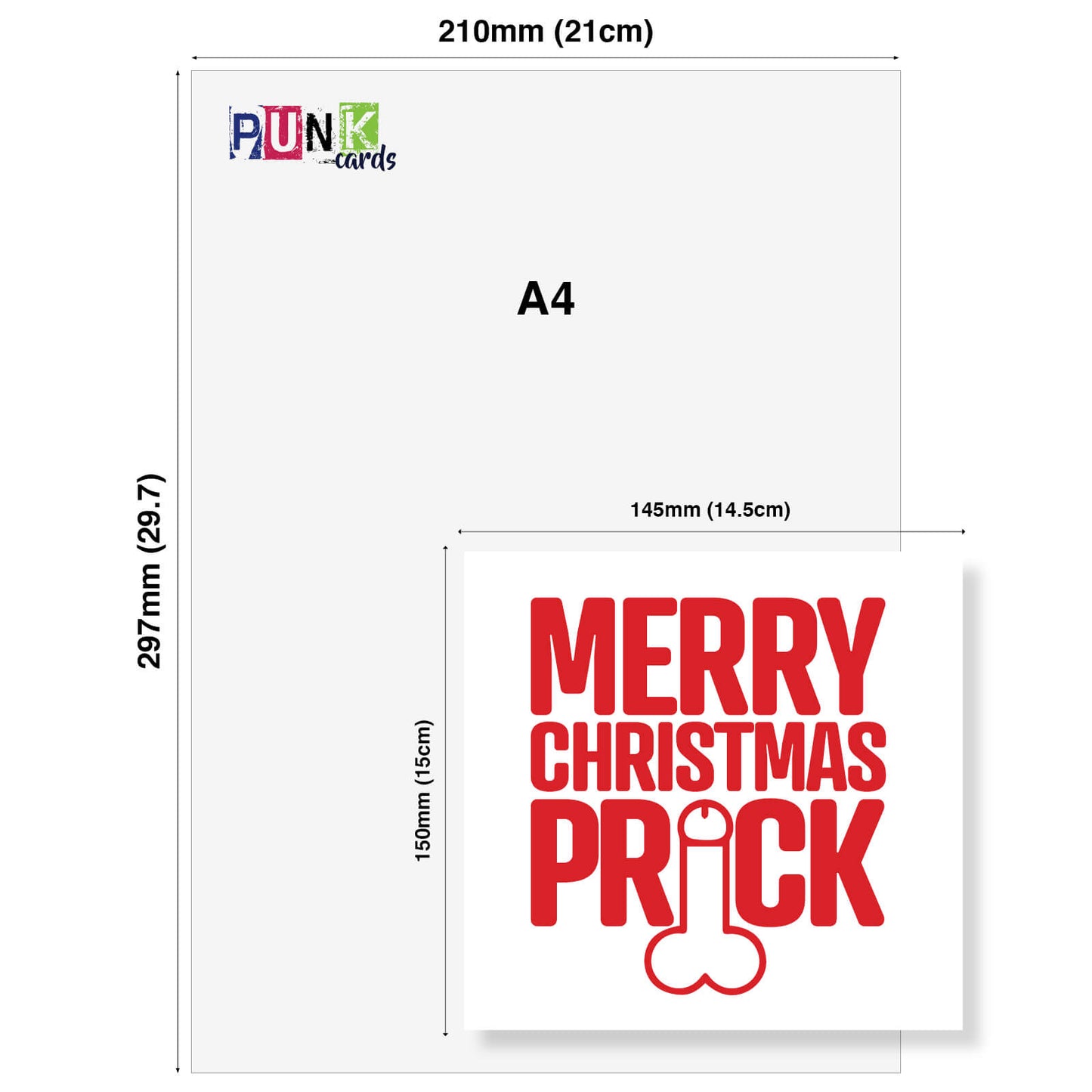 Merry Christmas Prick (With Dick Drawing)