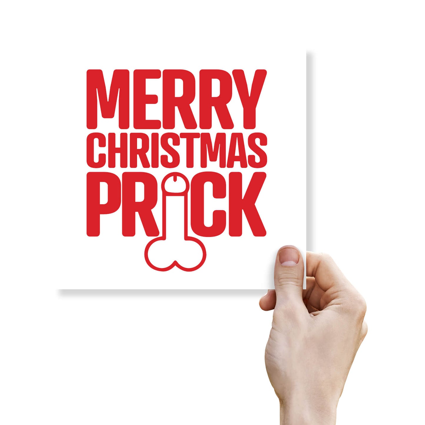 Merry Christmas Prick (With Dick Drawing)