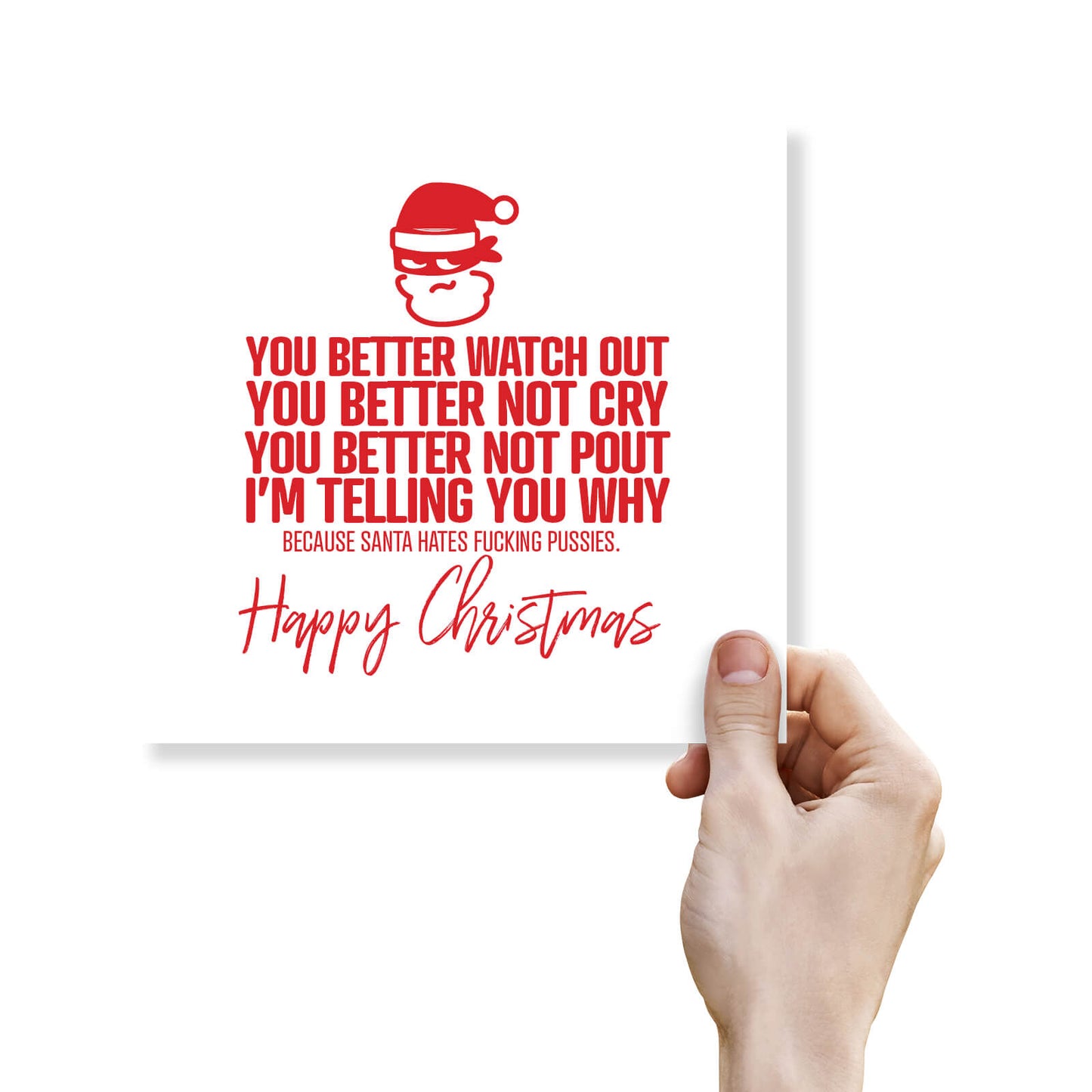 Santa Hates Pussies