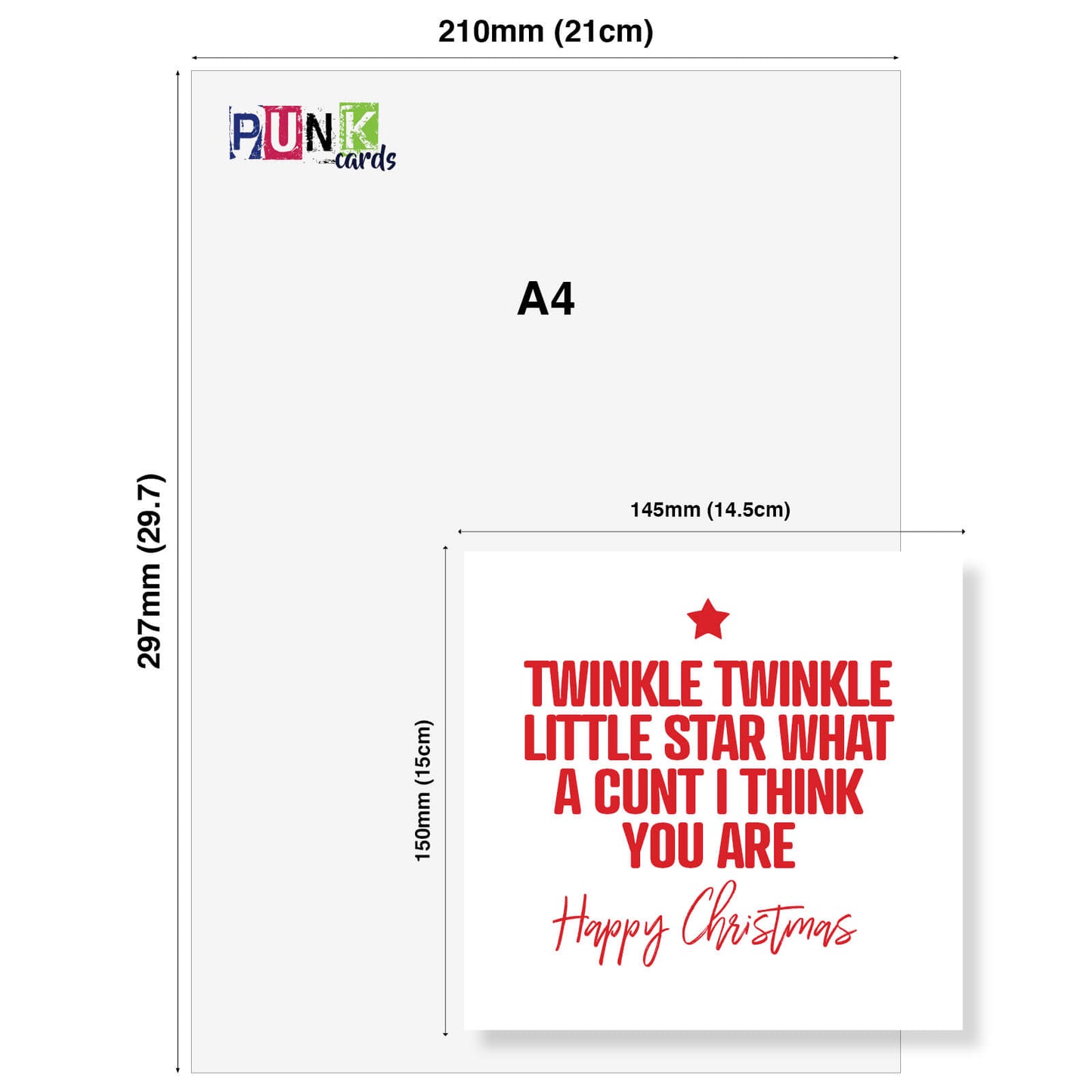 "Twinkle Twinkle Little Star, What a C*nt I Think You Are"