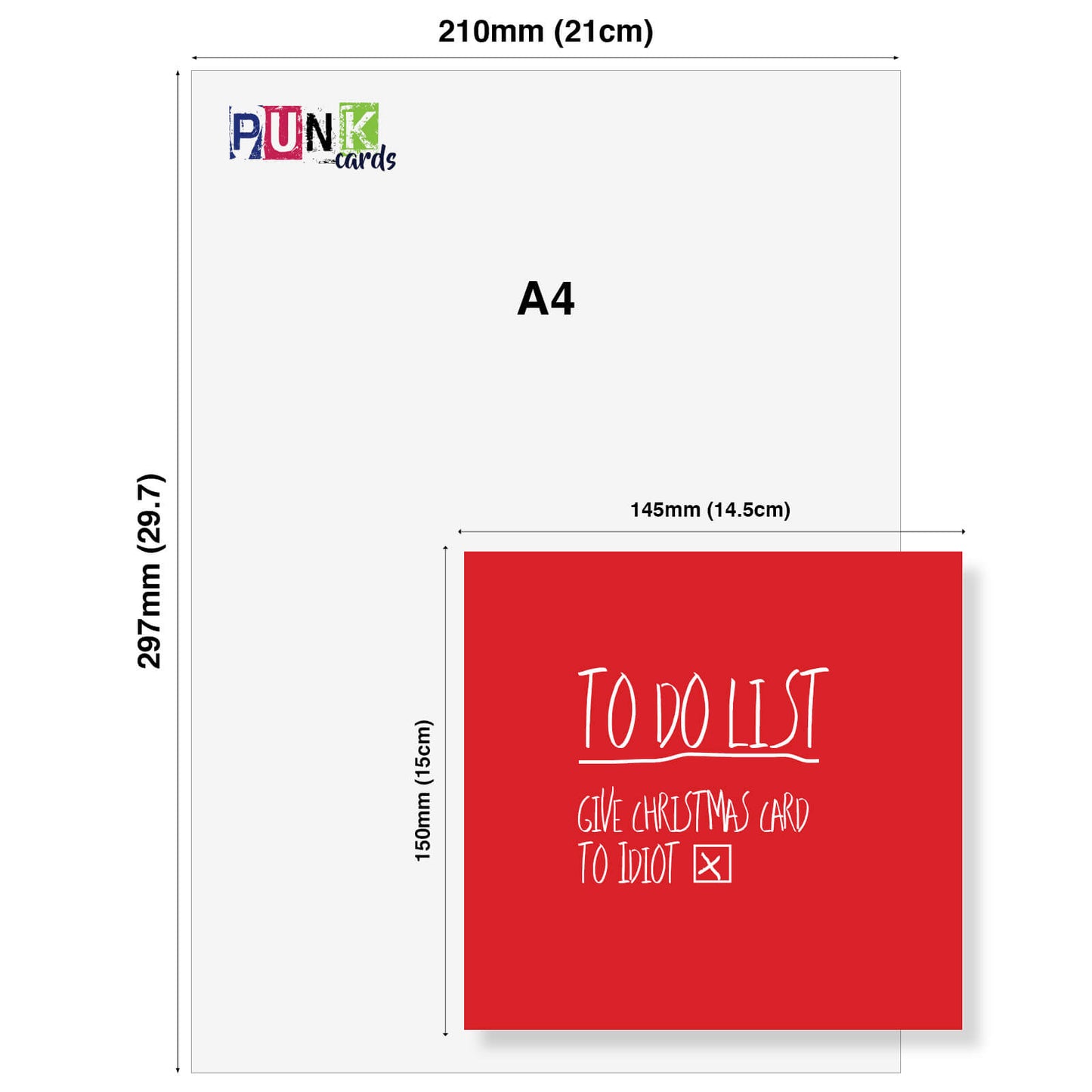 To Do List – Give Christmas Card to Idiot