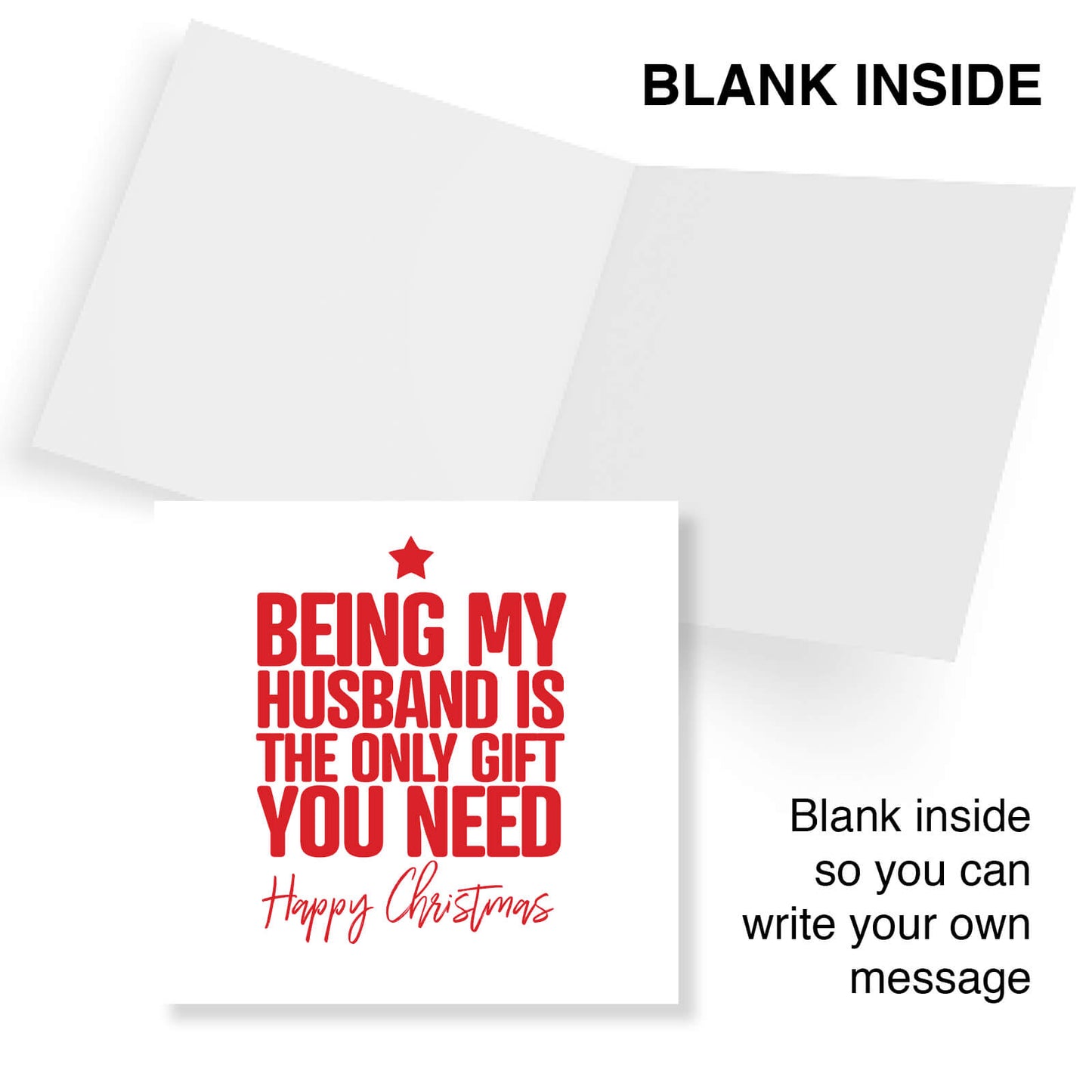 Being My Husband is the Only Gift You Need