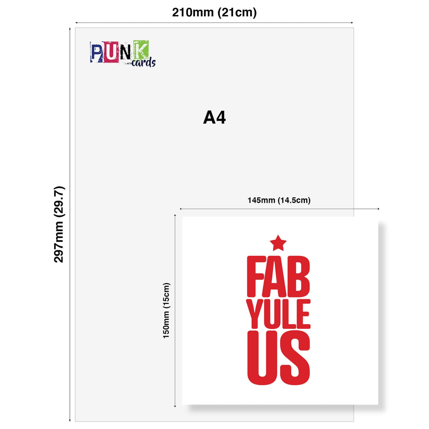 Fab-YULE-Us Christmas Card