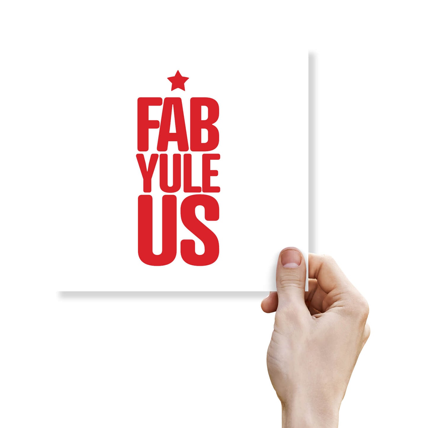 Fab-YULE-Us Christmas Card