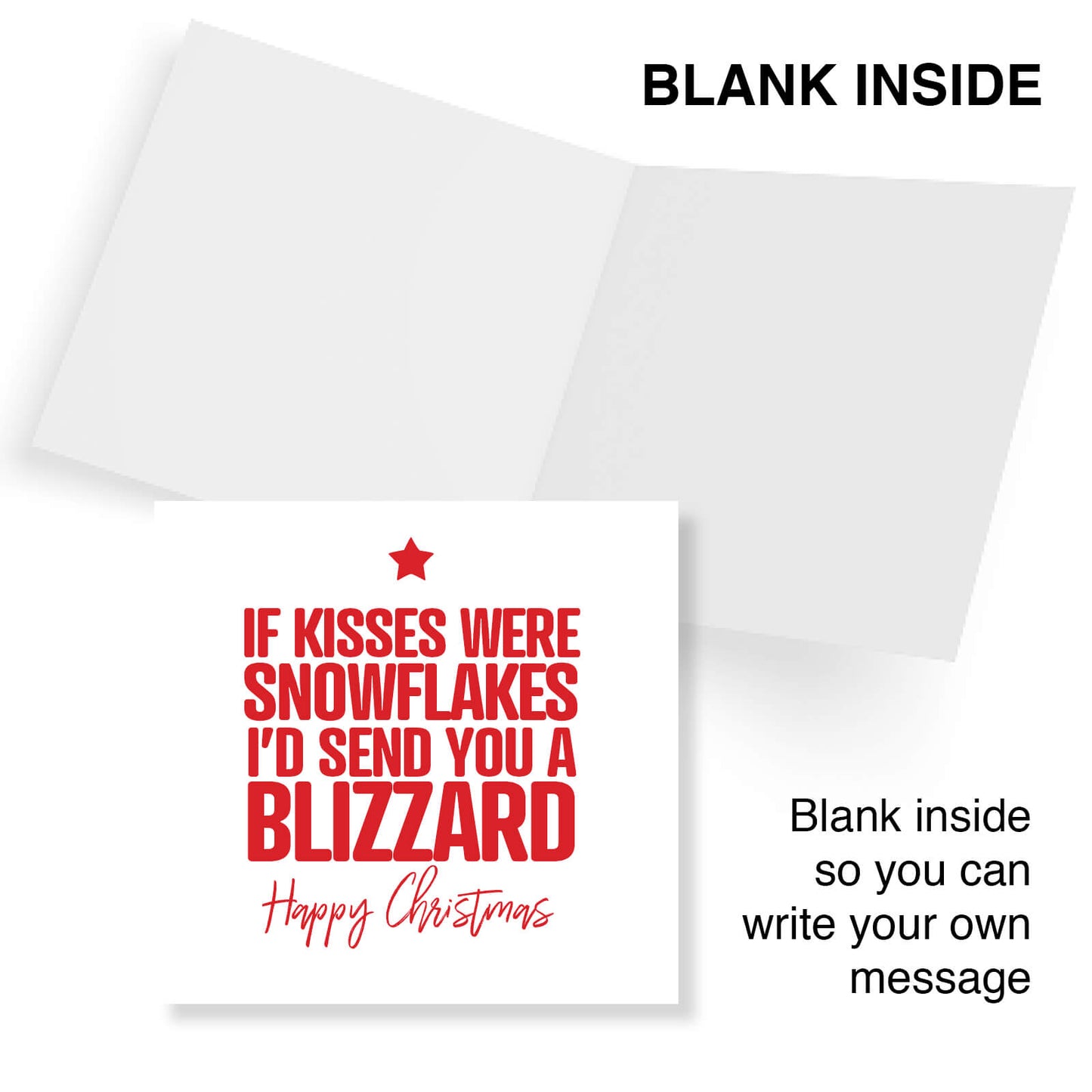 If Kisses Were Snowflakes I'd Send You a Blizzard