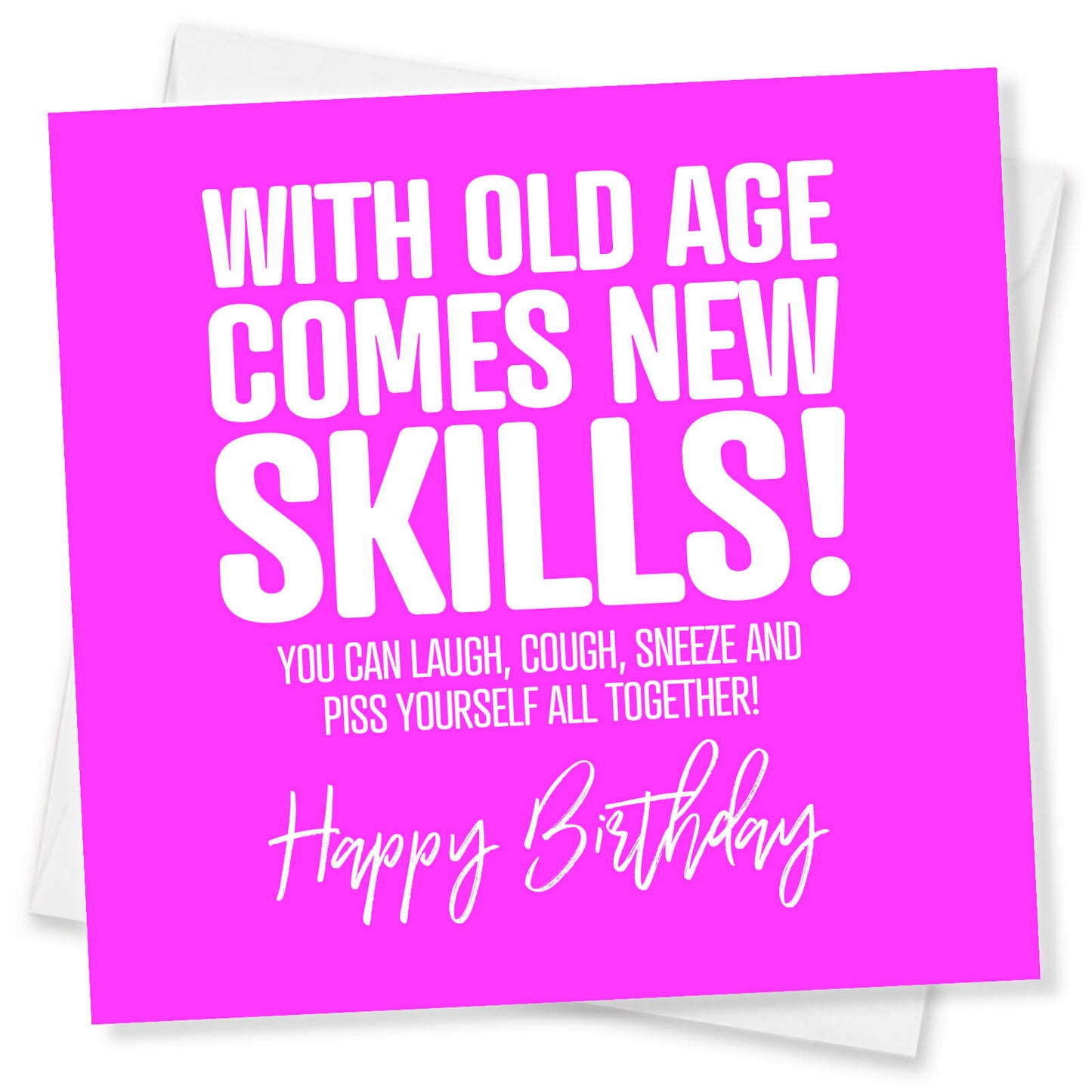 With Old Age Comes New Skills