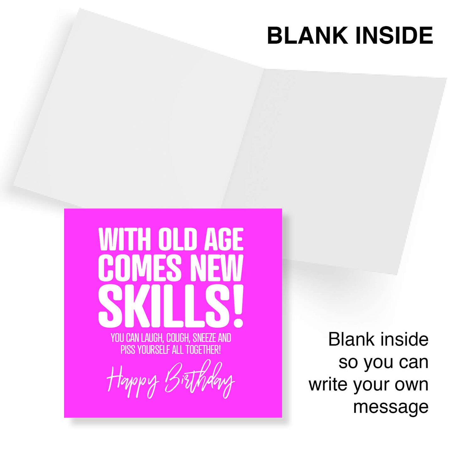 With Old Age Comes New Skills