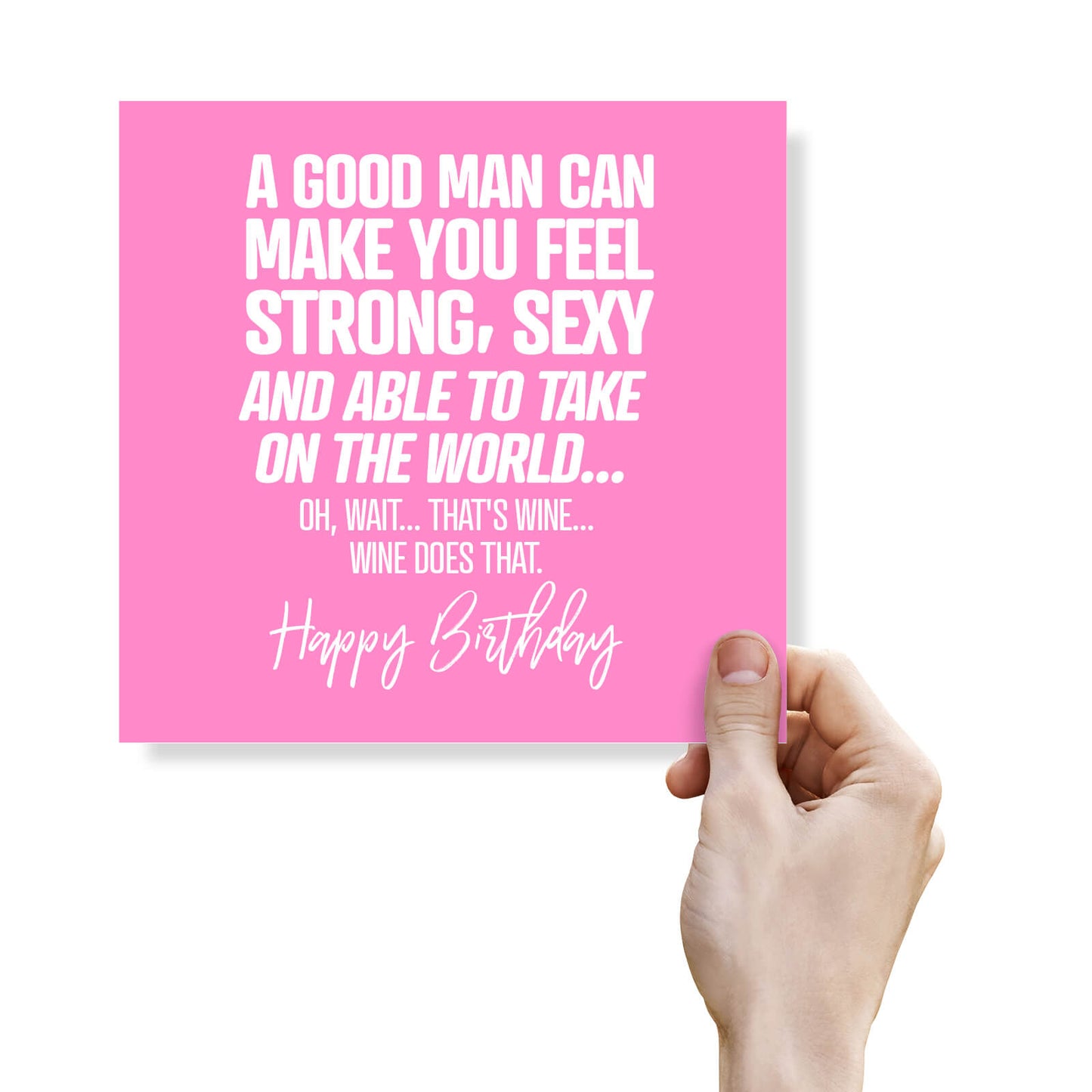 Wine Does That – Birthday Card