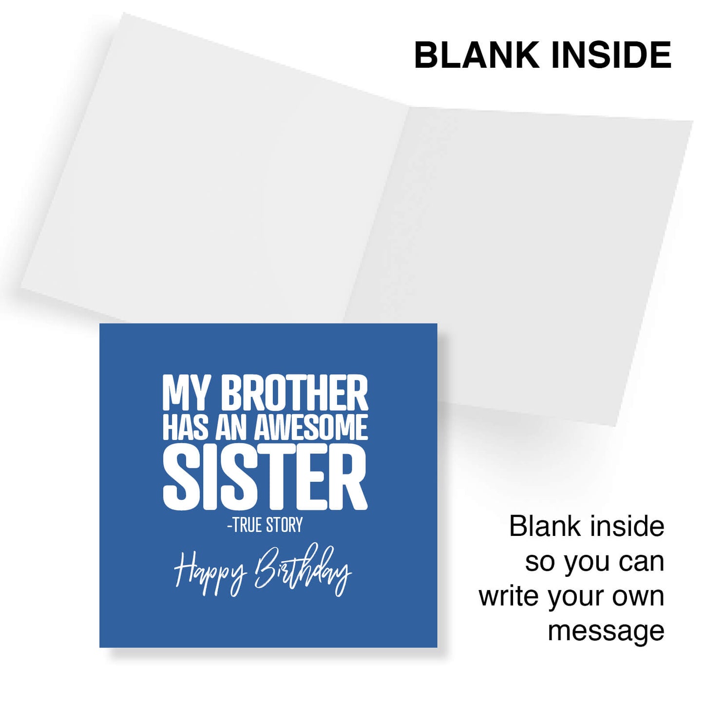 My Brother Has an Awesome Sister – True Story