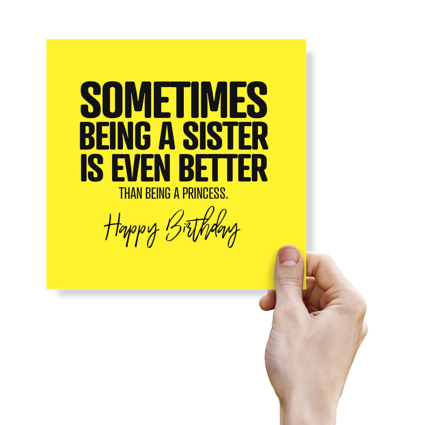 Sometimes Being a Sister Is Even Better Than Being a Princess
