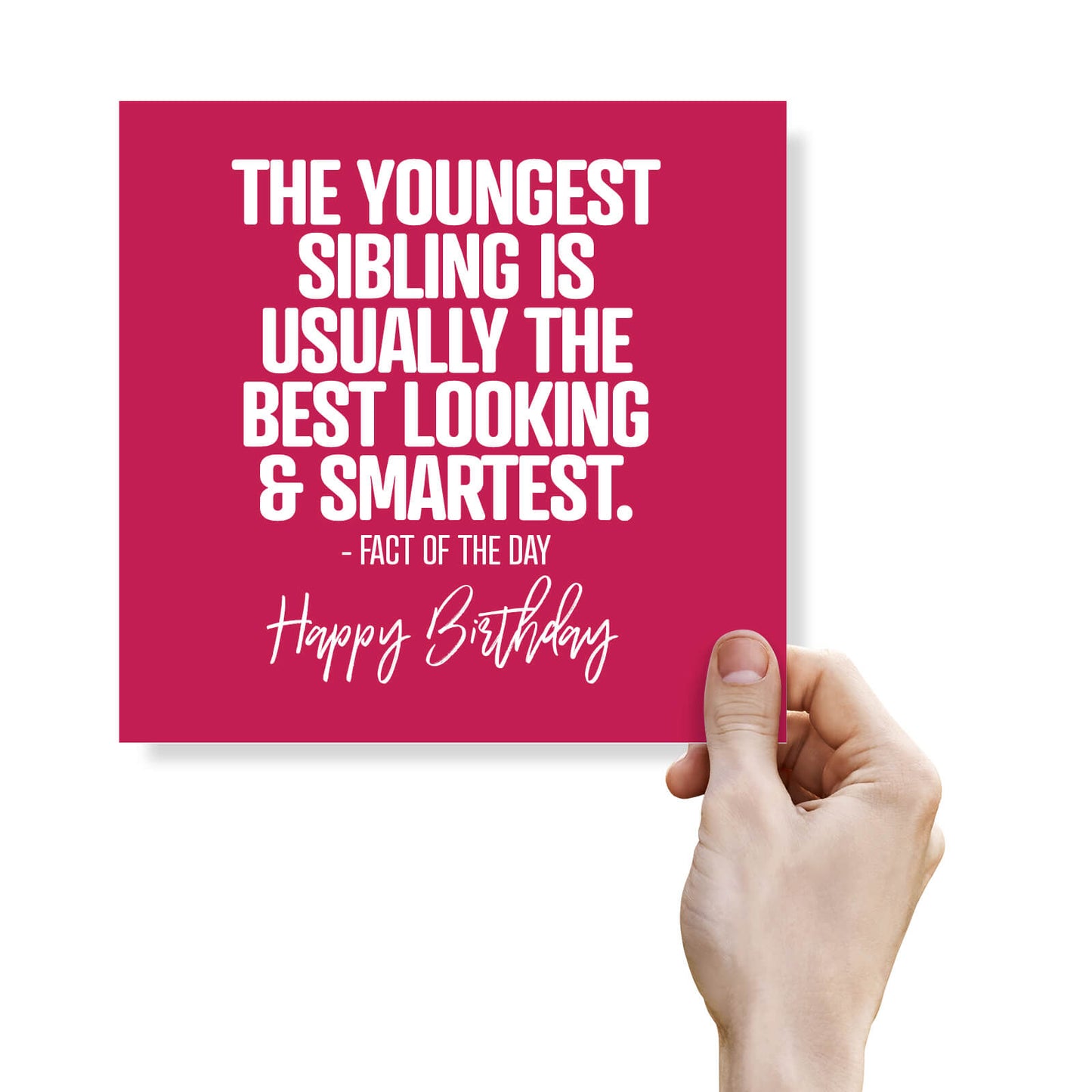 The Youngest Sibling Is Usually the Best Looking & Smartest – Fact of the Day
