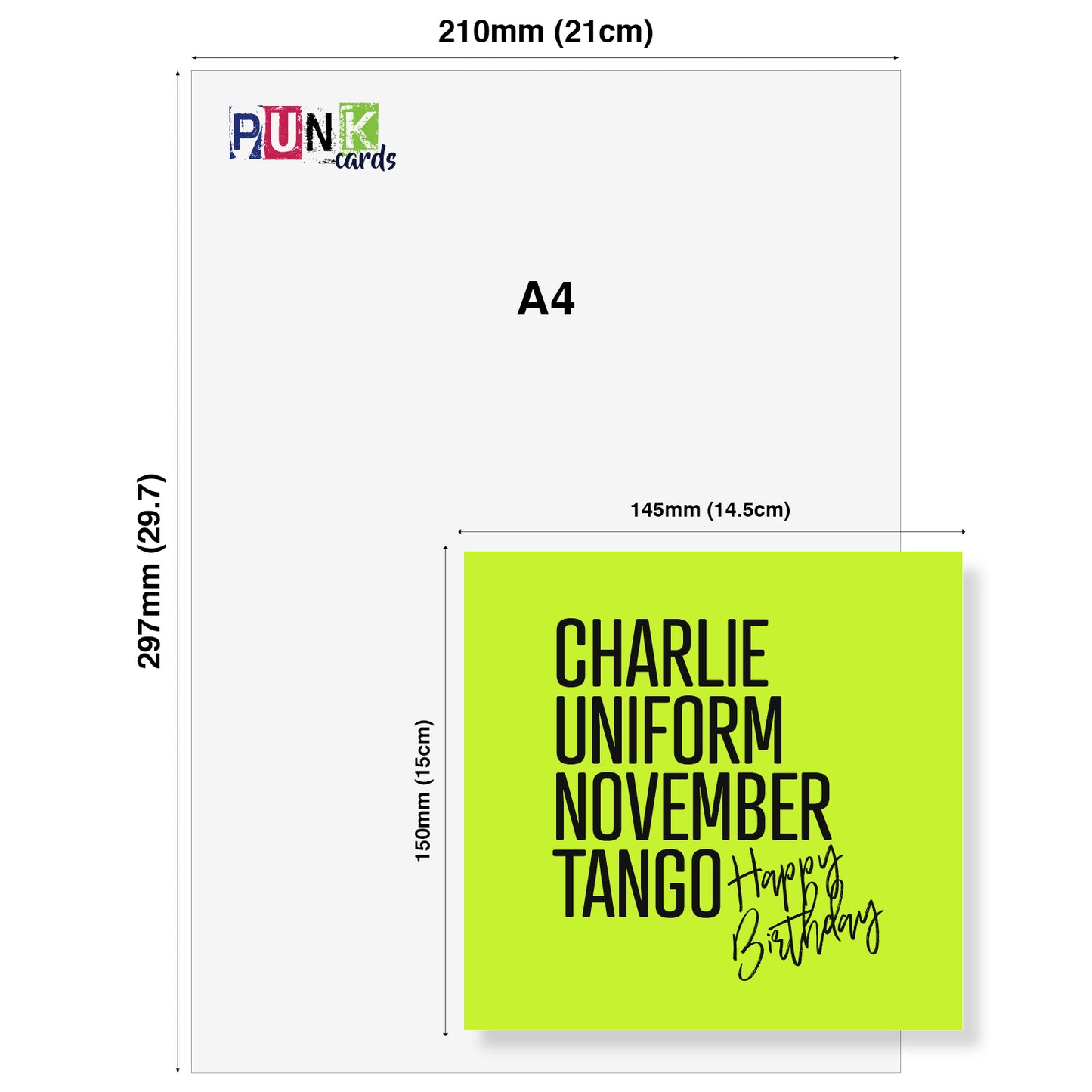 Charlie Uniform November Tango Happy