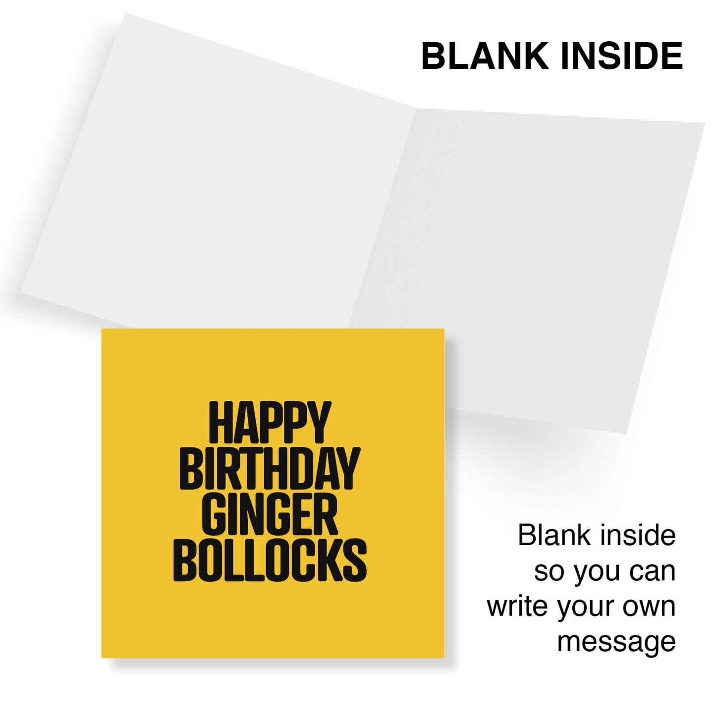 Happy Birthday Ginger Bollocks