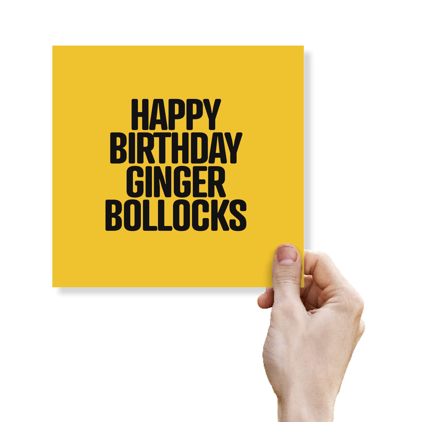 Happy Birthday Ginger Bollocks