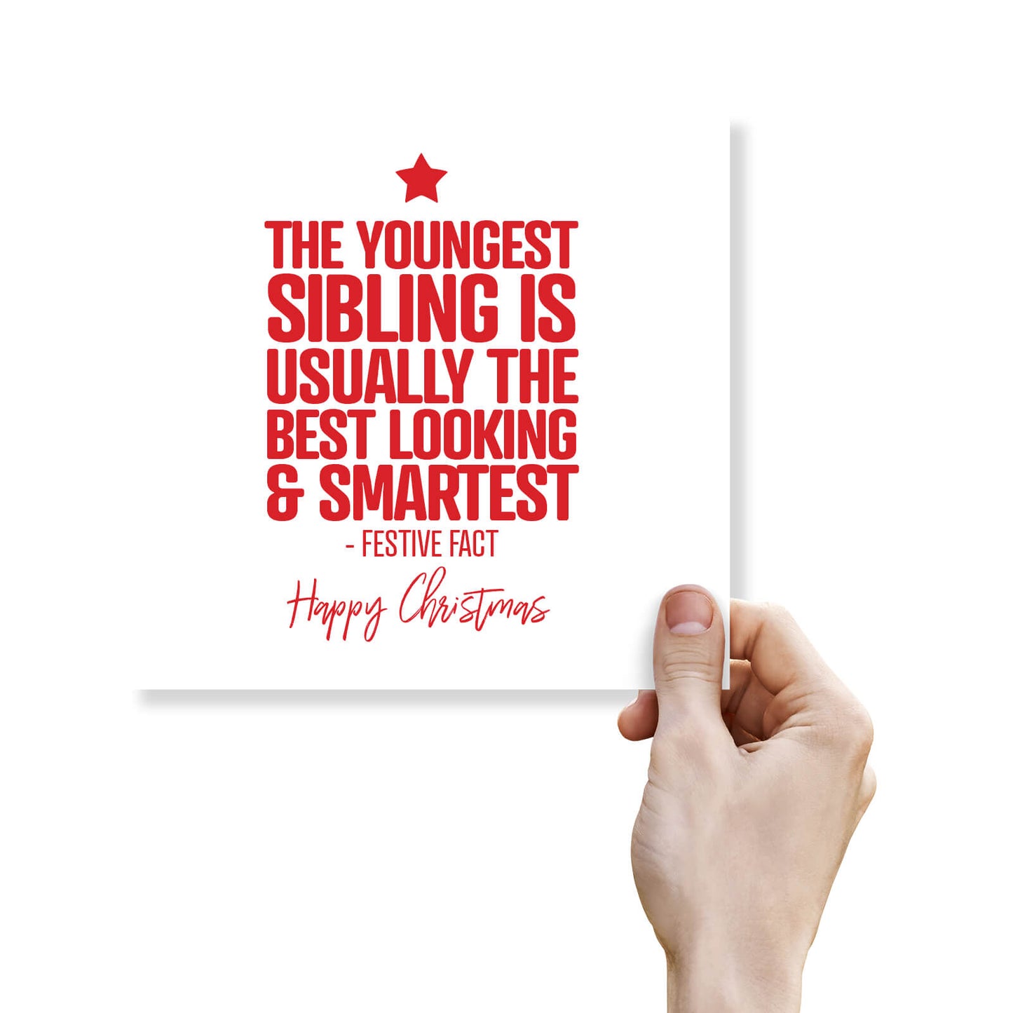 The Youngest Sibling – Best Looking & Smartest (Festive Fact)