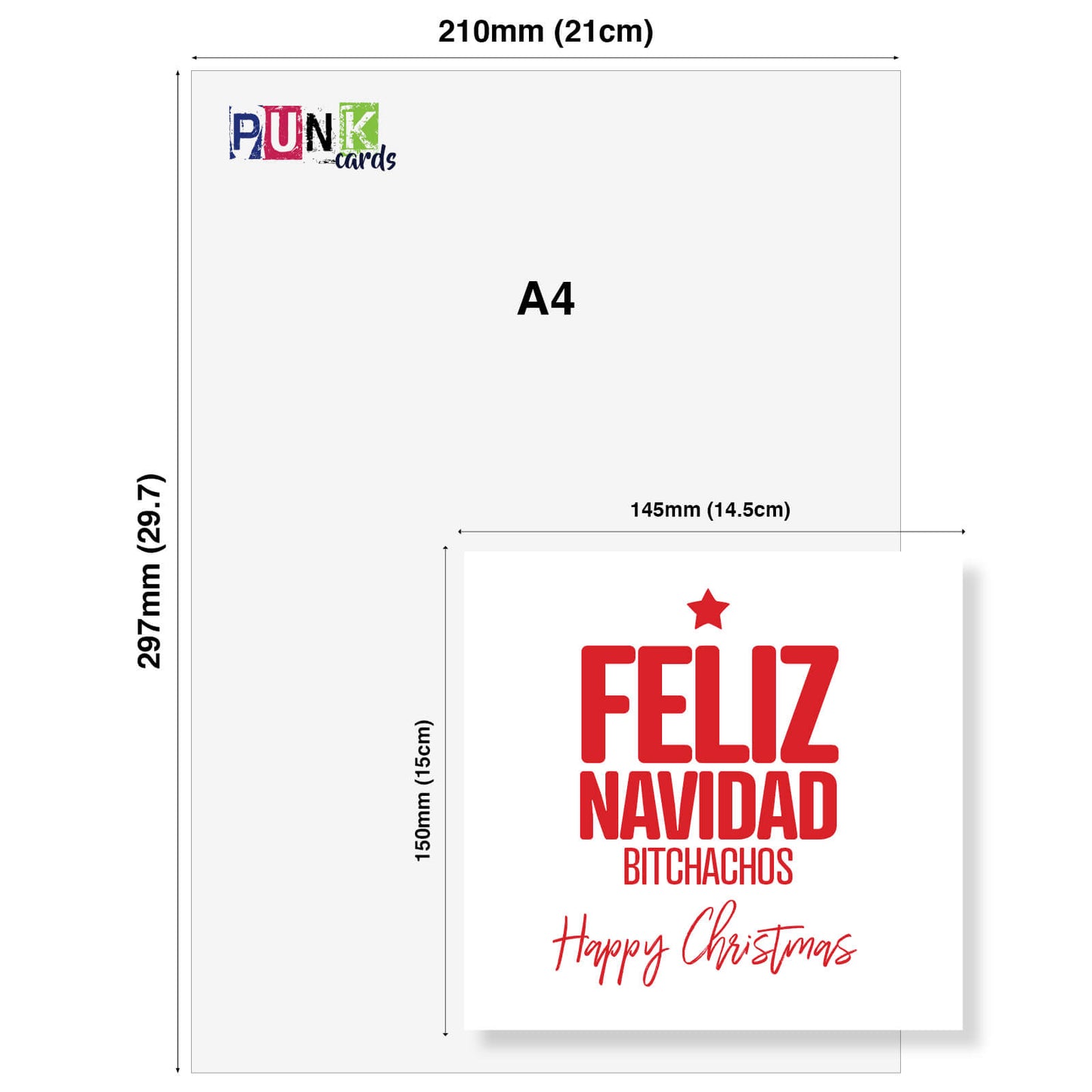 Feliz Navidad Bitchachos – Happy Christmas Card