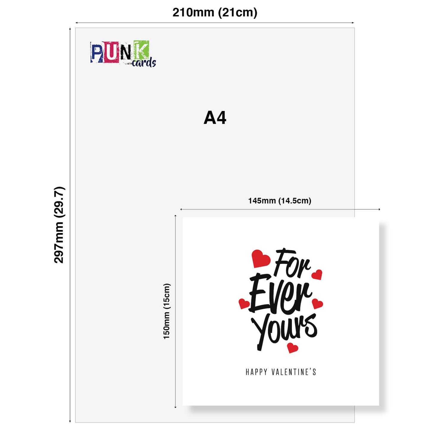 Forever Yours Valentine's Card