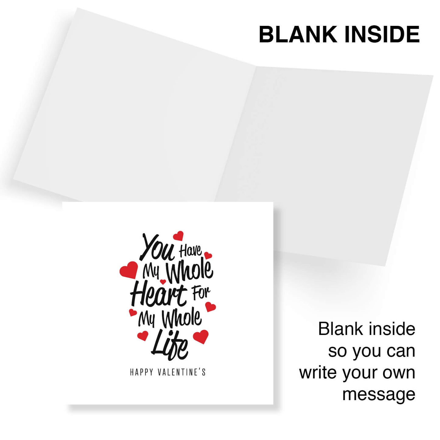 You Have My Whole Heart Valentine's Card